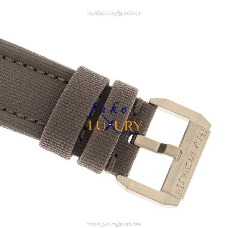 Blancpain 5000-1210-G52A Fifty Fathoms Replica Watch, Gray Dial, Titanium Case, Automatic - Image 4
