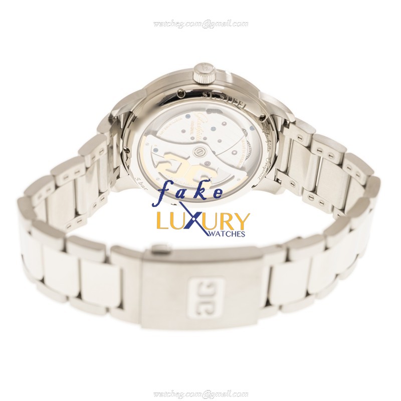 Glashutte 1-91-02-02-02-71 PANO Replica Watch, Automatic Movement, Silver Dial, Steel Case - Image 4