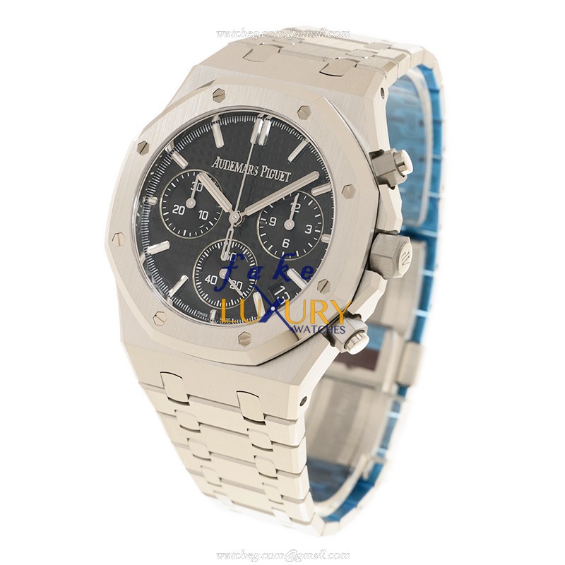 26240ST.OO.1320ST.02 - Audemars Piguet Replica Watch Automatic Stainless Steel Black Dial - Image 3