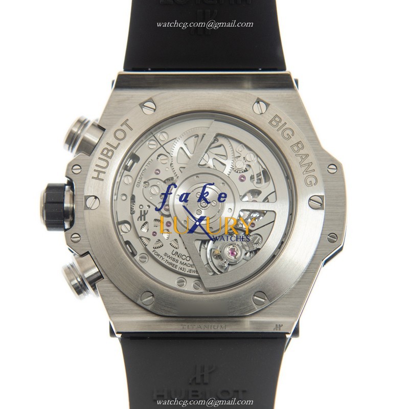 Hublot 421.NM.1170.RX Automatic Titanium Replica Watch - Swiss Clone with Sapphire Crystal and - Image 3