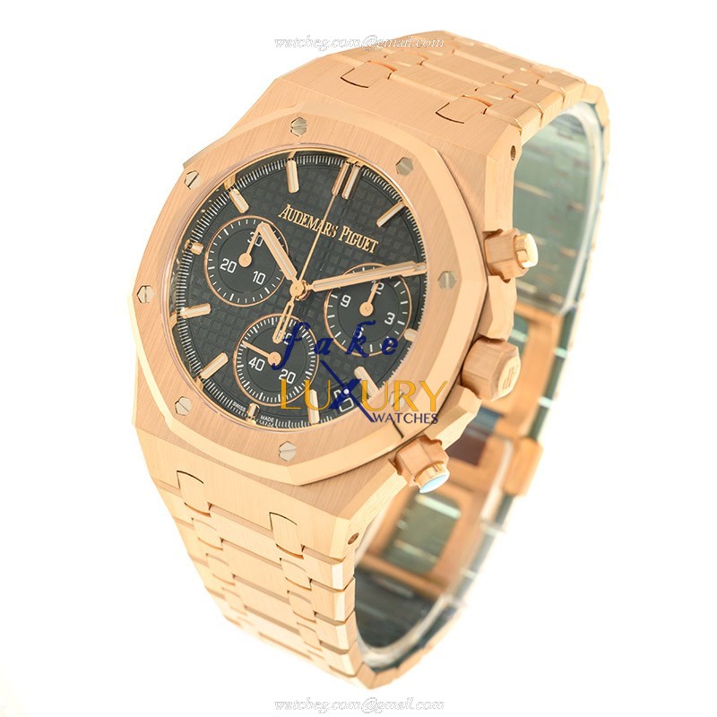 Audemars Piguet 26240OR.OO.1320OR.04 Replica Watch In Rose Gold With Green Dial - Image 3