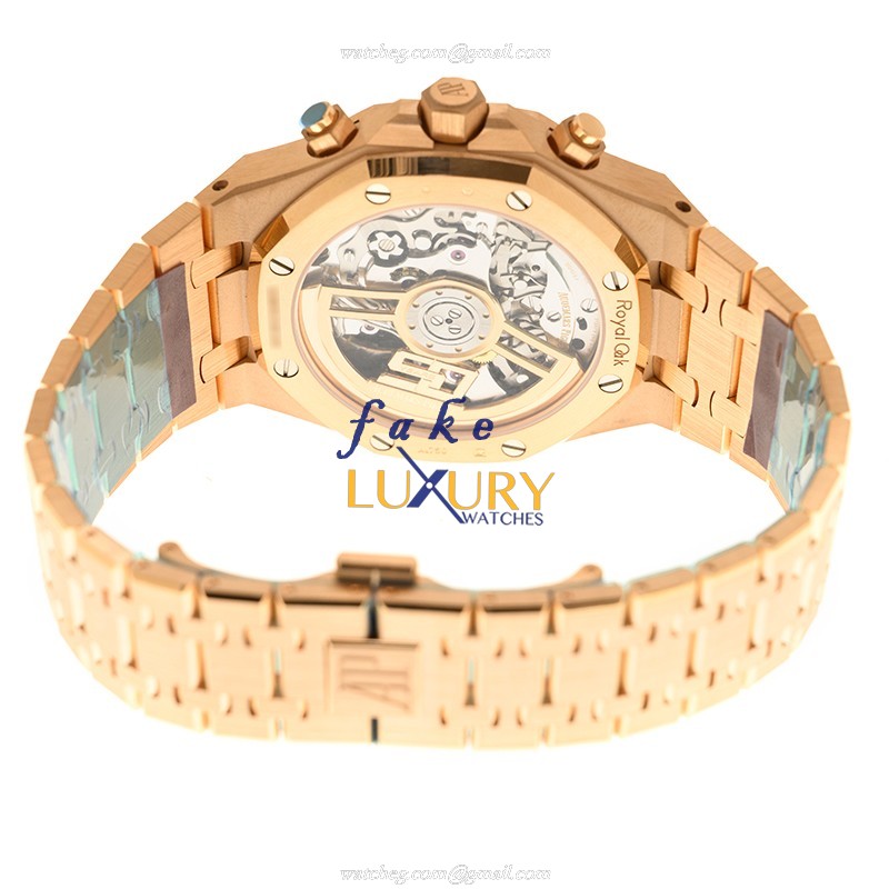 Audemars Piguet 26240OR.OO.1320OR.04 Replica Watch In Rose Gold With Green Dial - Image 4