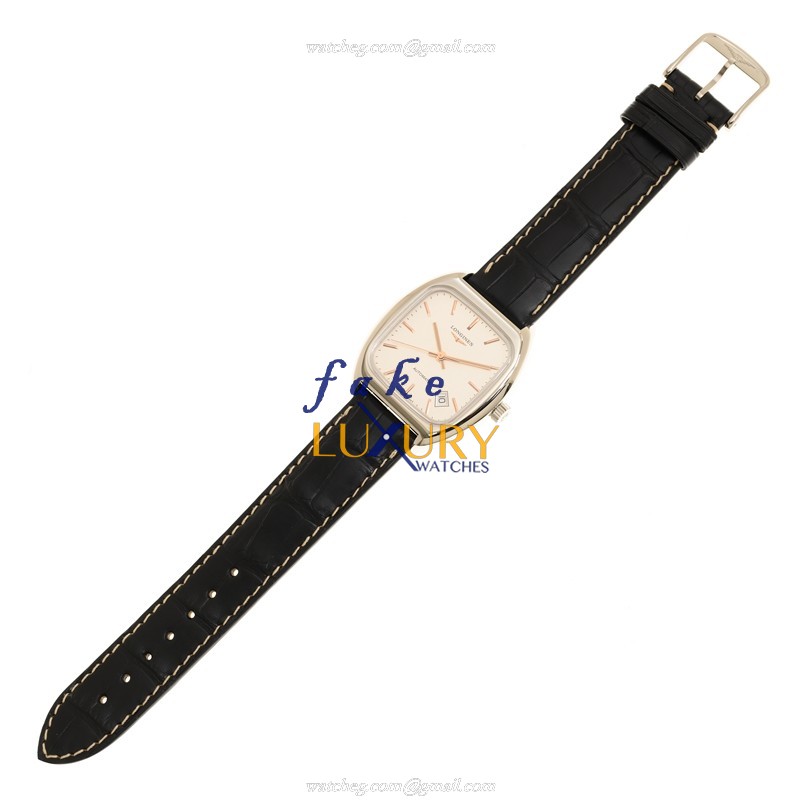 Longines L2.310.4.72.0 HERITAGE Automatic Stainless Steel Replica Watch, Automatic, Silver Dial - Image 2