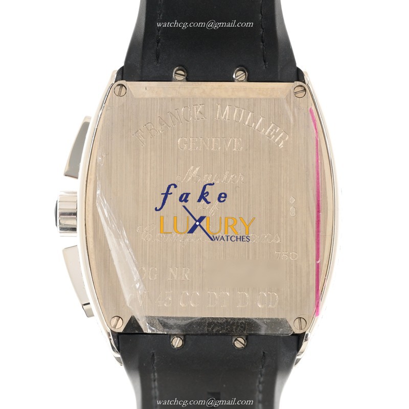 V 45 CC DT D CD OG.NR - Franck Muller Vanguard Replica Watch - Automatic 18kt White Gold Diamond - Image 3