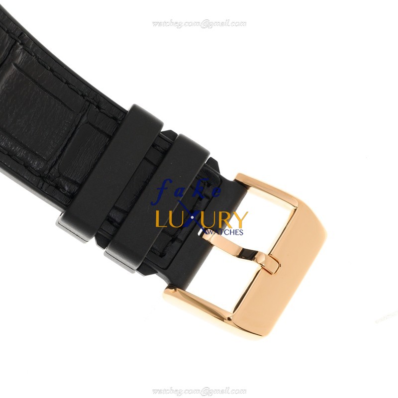 Franck Muller V 45 T Gravity CS 5N.NR Manual Wind 18kt Rose Gold Transparent Dial Replica Watch - Image 4