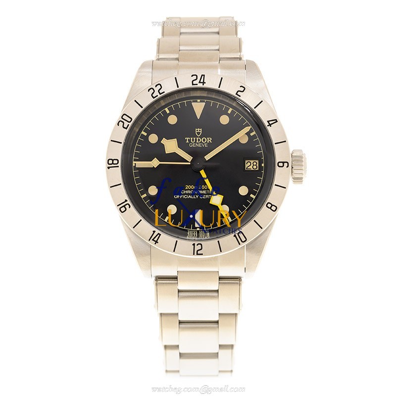 Tudor M79470-0001 BLACK BAY PRO Automatic Stainless Steel Replica Watch, Black Dial, Sapphire - Image 2