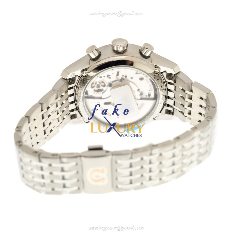 Omega De Ville 431.10.42.51.03.001 Replica Watch With Blue Dial, Automatic Movement, Steel Case - Image 4