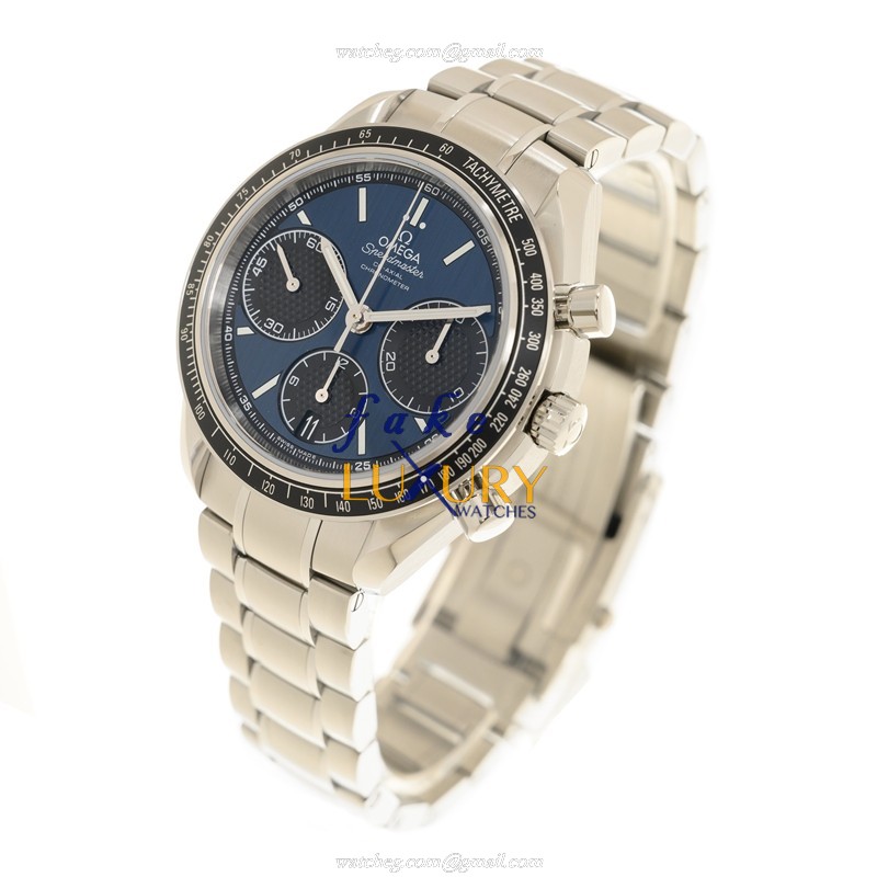 Omega Speedmaster 326.30.40.50.03.001 Automatic Blue Dial Stainless Steel Replica Watch - Image 3
