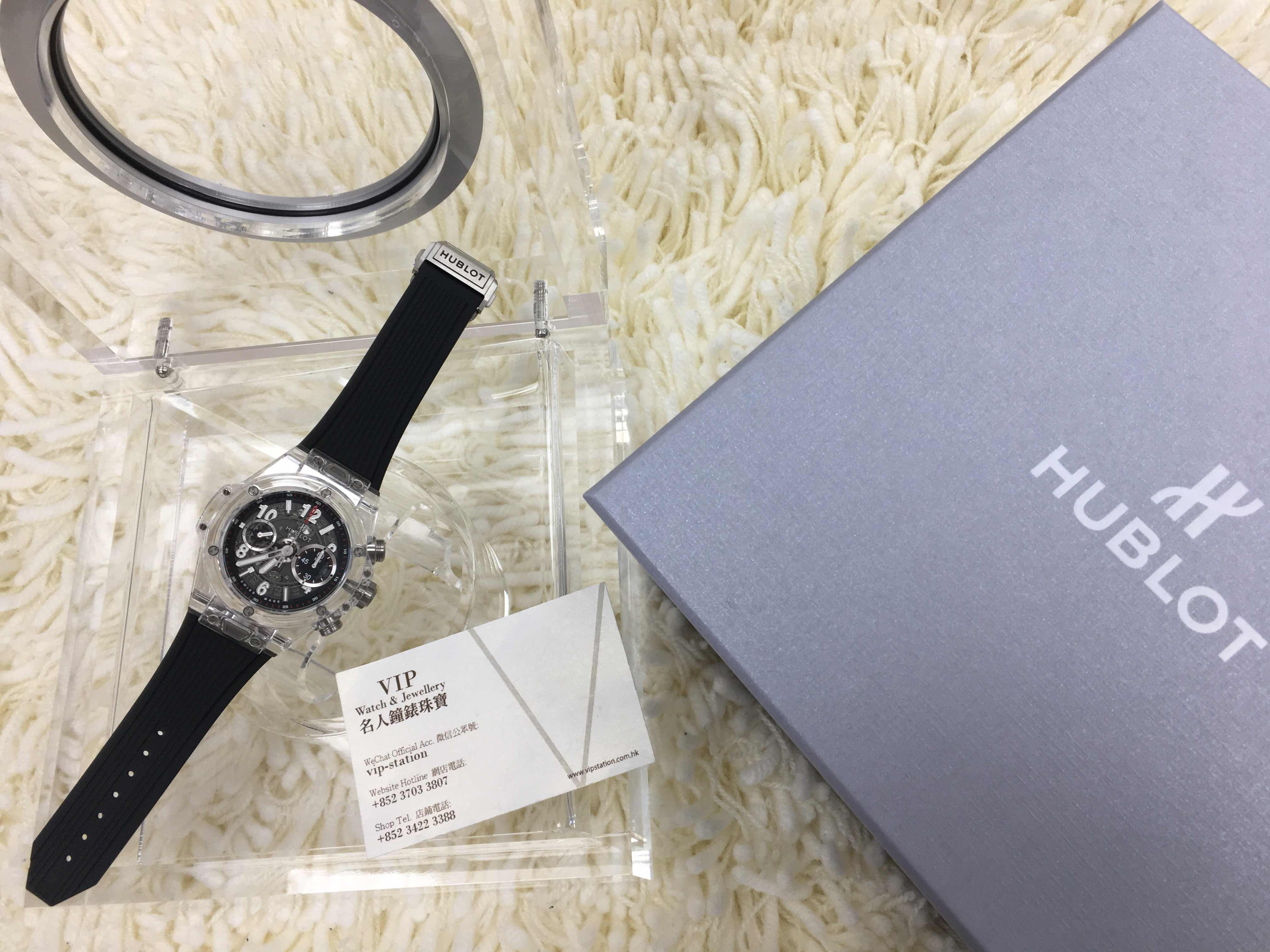 Hublot 411.JX.1170.RX Replica Watch - Automatic Sapphire Crystal BIG BANG 45mm Black Dial Rubber - Image 5
