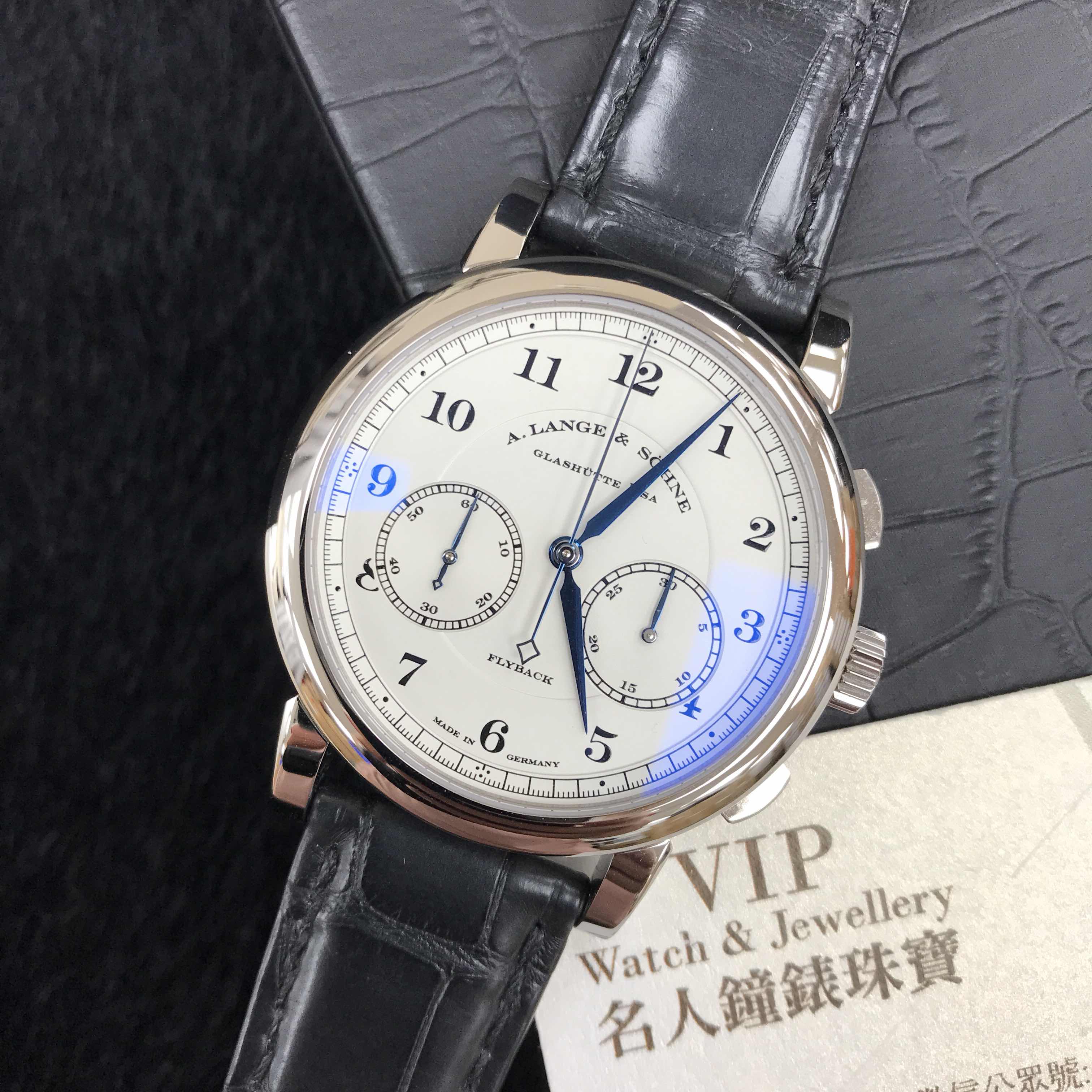 A Lange & Sohne 402.026 1815 Replica Watch With Manual Wind, White Gold Case and - Image 5