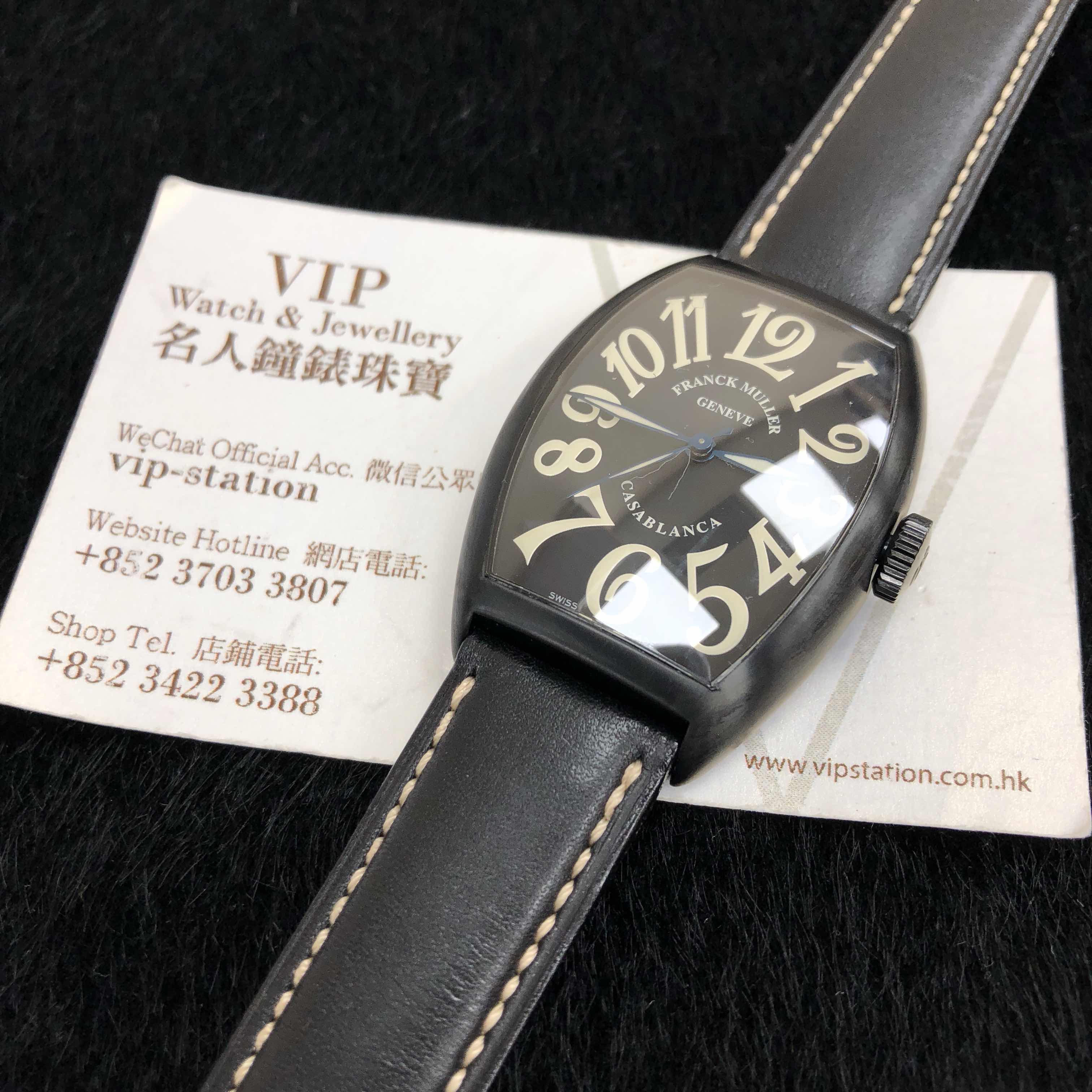 Franck Muller 5850 SC CASA NR AC Cintree Curvex Replica Watch, Automatic, Black Dial, Steel Case - Image 5