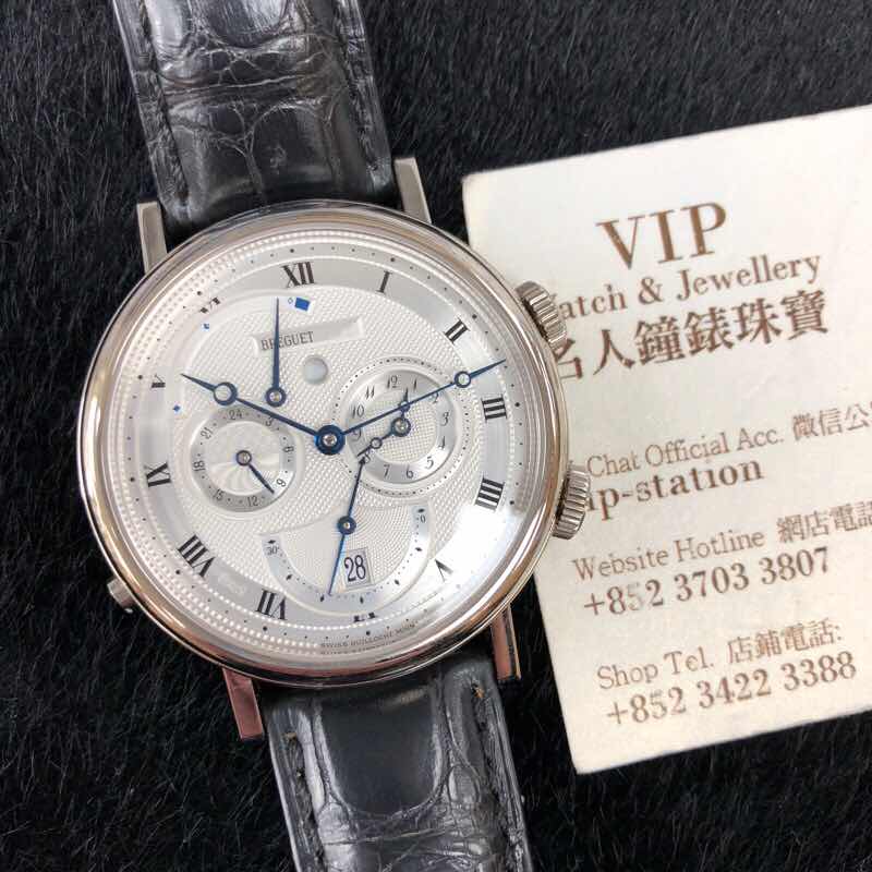 Breguet 5707BB/12/9V6 Classic Automatic Silver Dial 18kt White Gold Replica Watch - Image 5