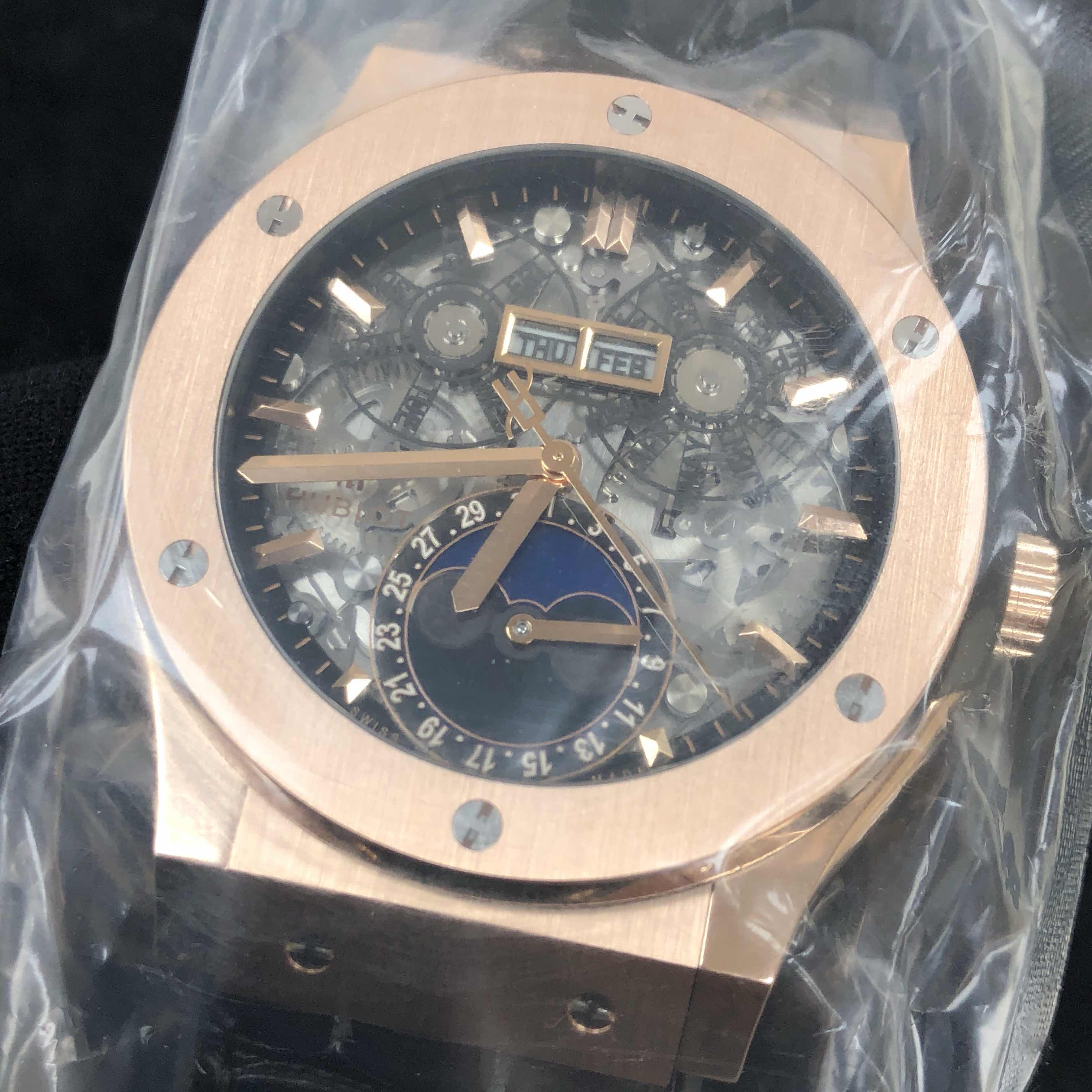 Hublot 517.OX.0180.LR Classic Fusion Auto 18kt Rose Gold Replica Watch - Image 5