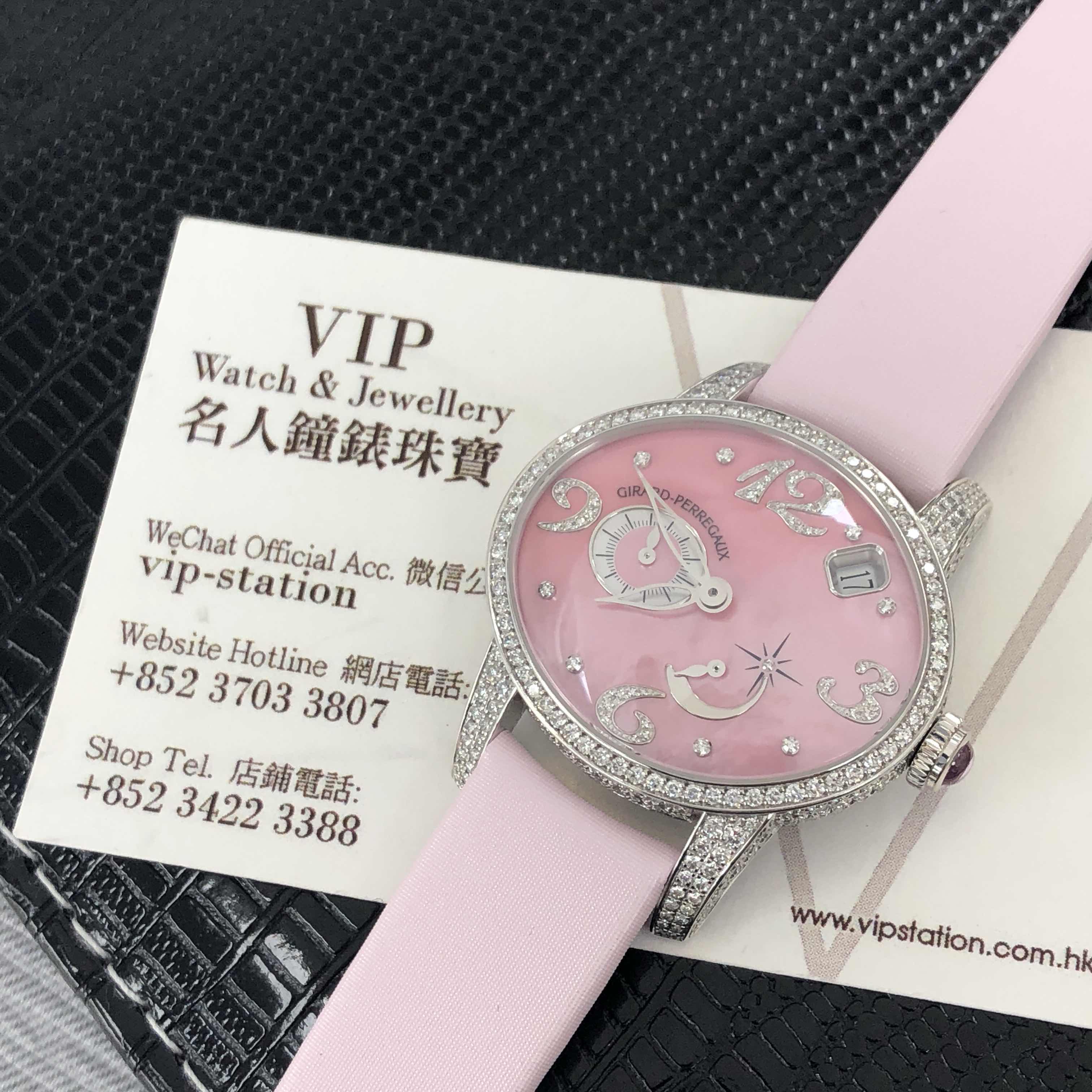 Girard Perregaux 80480D53P962-KK9D Replica Watch - 35mm Pink Mother of Pearl Dial - Automatic - Image 5