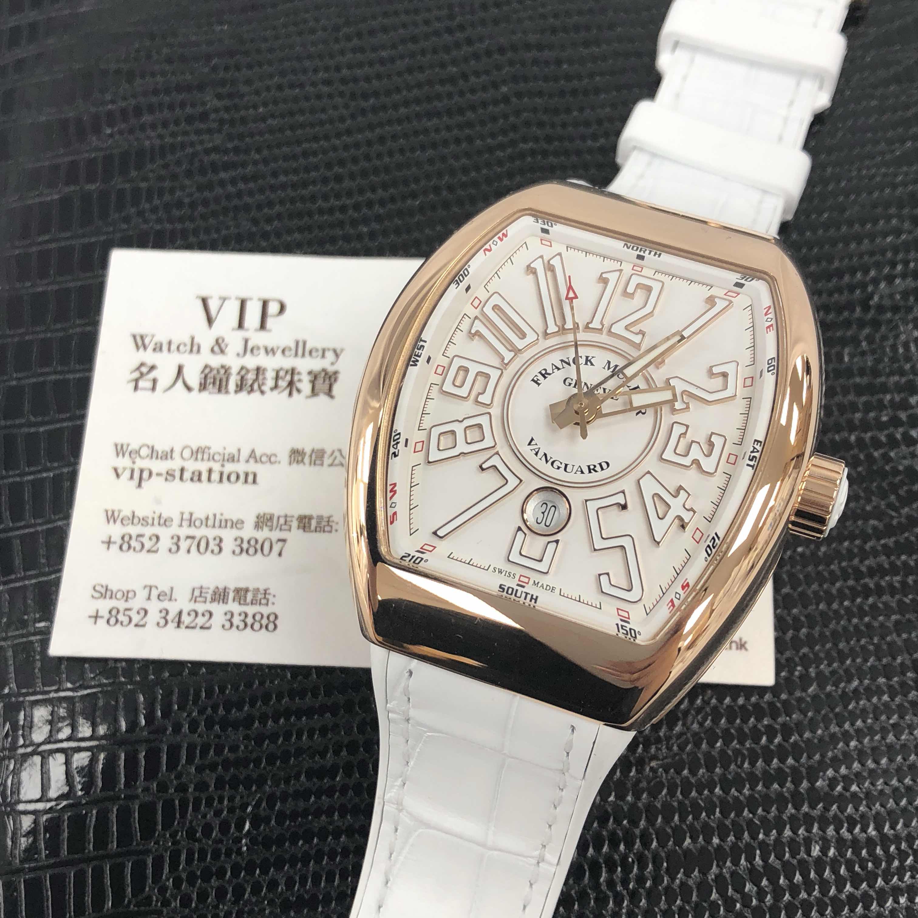 Franck Muller V45 SC DT 5N.BC Vanguard Automatic 18kt Rose Gold Replica Watch, Model V 45 SC DT - Image 5