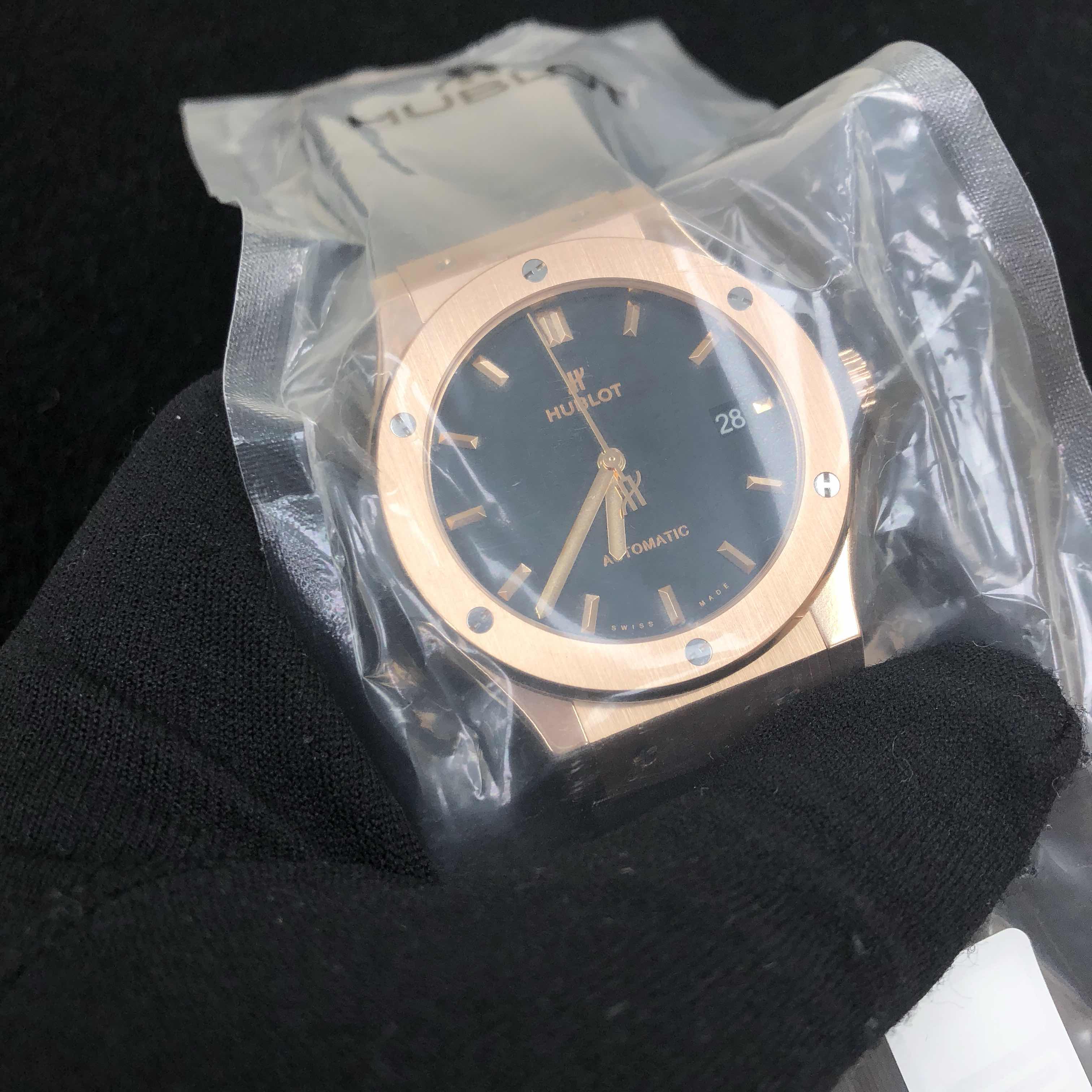 Hublot 511.OX.1181.RX CLASSIC FUSION Auto 18kt Rose Gold Replica Watch - Image 5