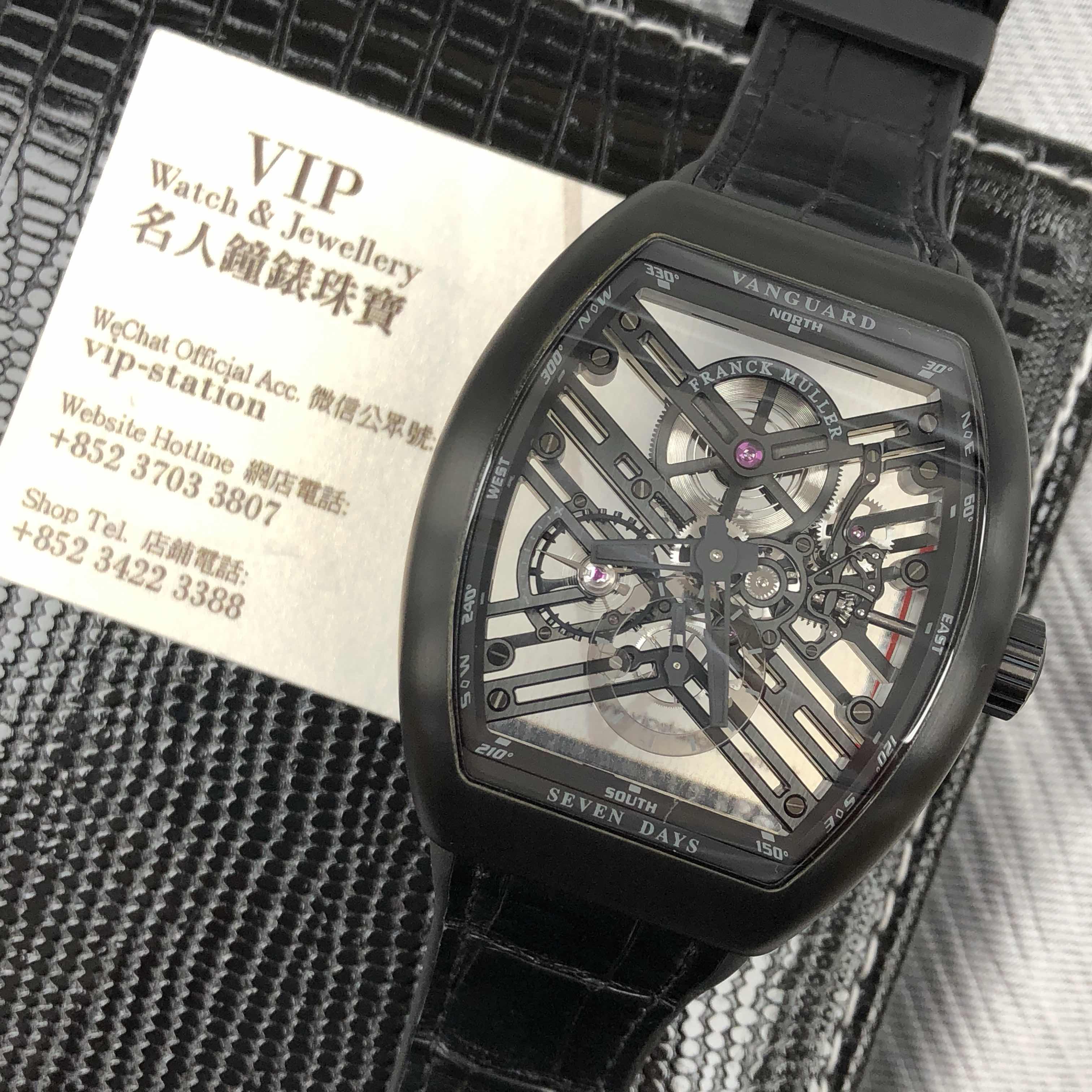 Franck Muller V 45 S6 SQT TT NR NR.BR Vanguard Auto Stainless Steel Replica Watch - Luxury Swiss - Image 5