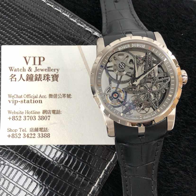Roger Dubuis RDDBEX0507 Excalibur Replica Watch, Automatic, Transparent Skull Dial, Steel Case - Image 5
