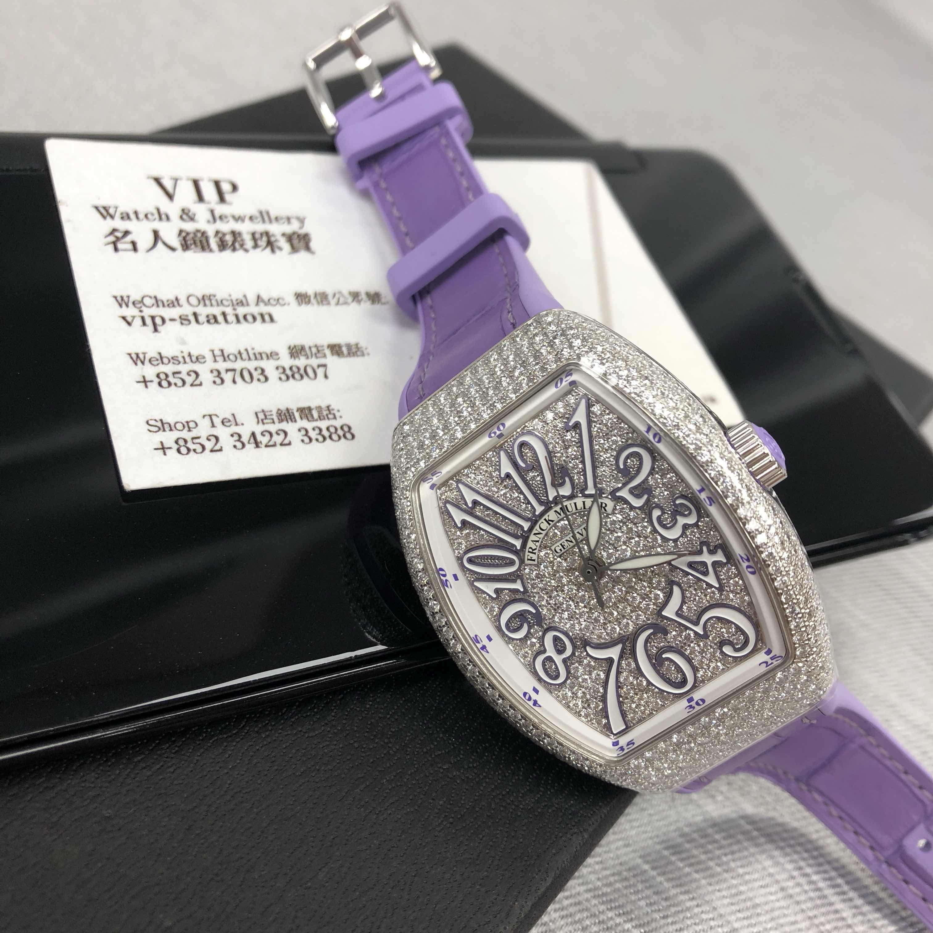 - Franck Muller V 35 SC AT FO D CD AC.VL Automatic Stainless Steel & Diamond Replica Watch - Image 5