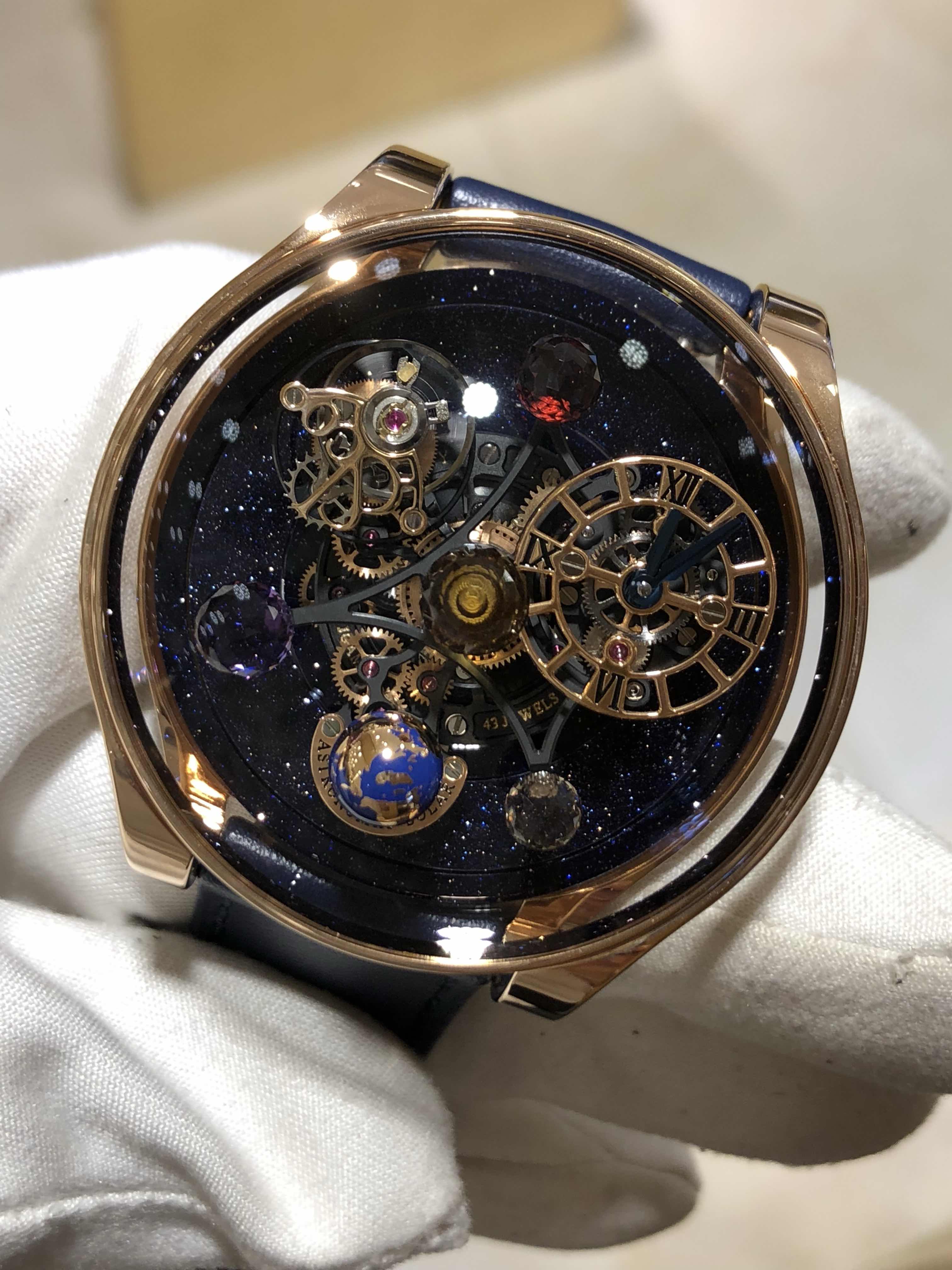 Jacob & Co AS300.40.AS.AK.A FL4A ASTRONOMIA SOLAR - Manual Wind - 18kt Rose Gold Case - Replica - Image 5