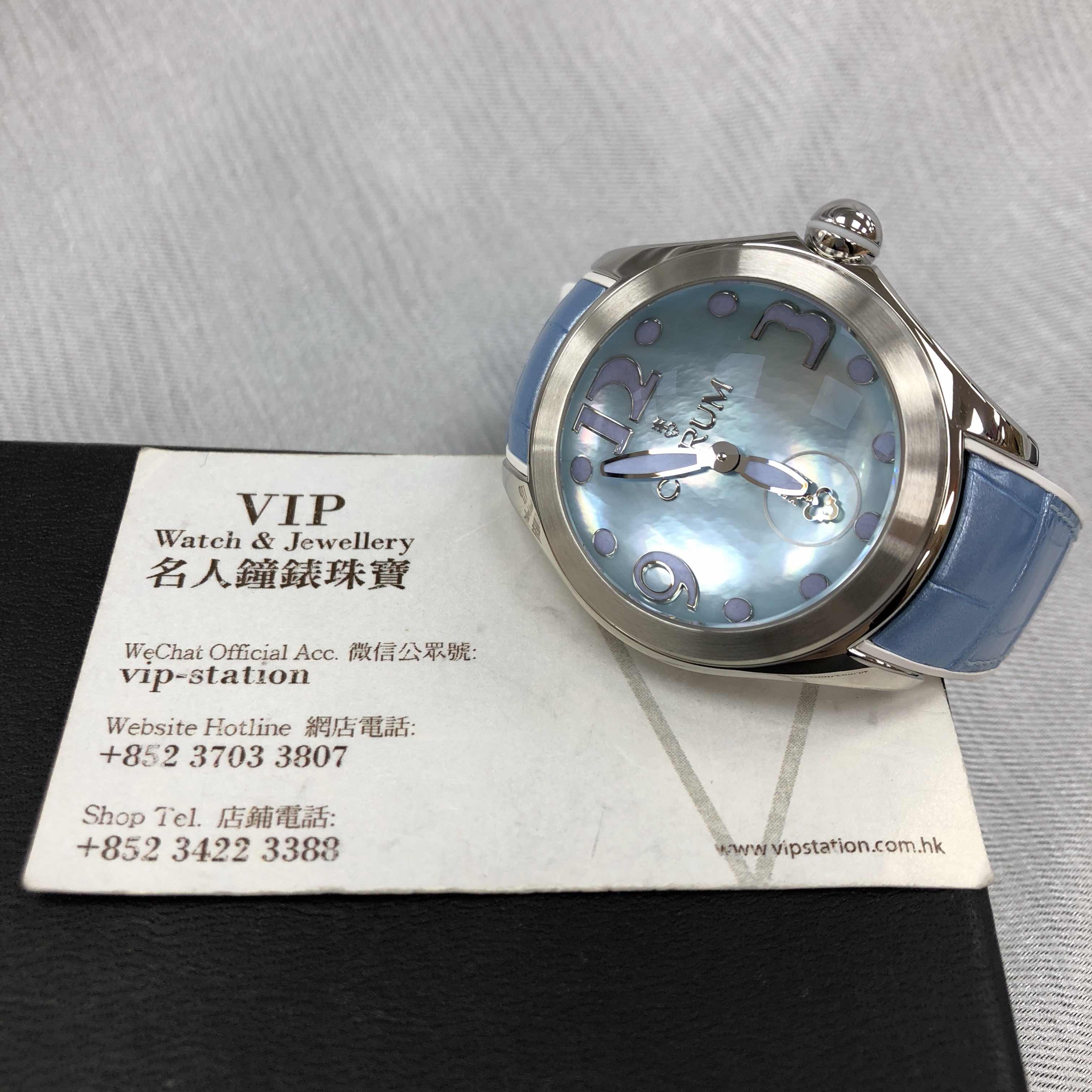 Corum 295.100.20/0011 PN05 Replica Watch, Automatic, Blue Mother of Pearl Dial, Steel Case - Image 5