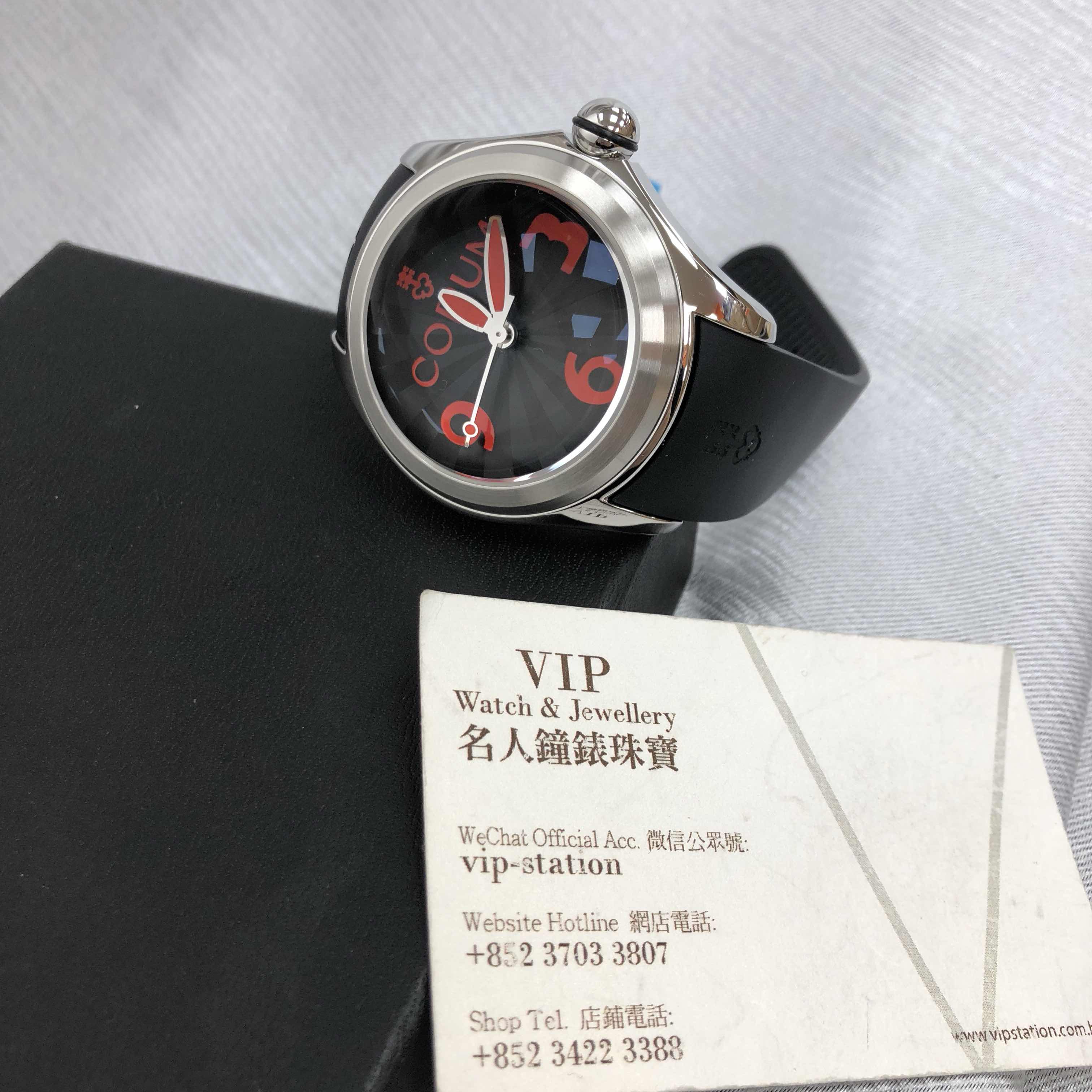Corum 082.310.20/0371 BR01 Bubble Black Dial Automatic Stainless Steel Replica Watch - Image 5
