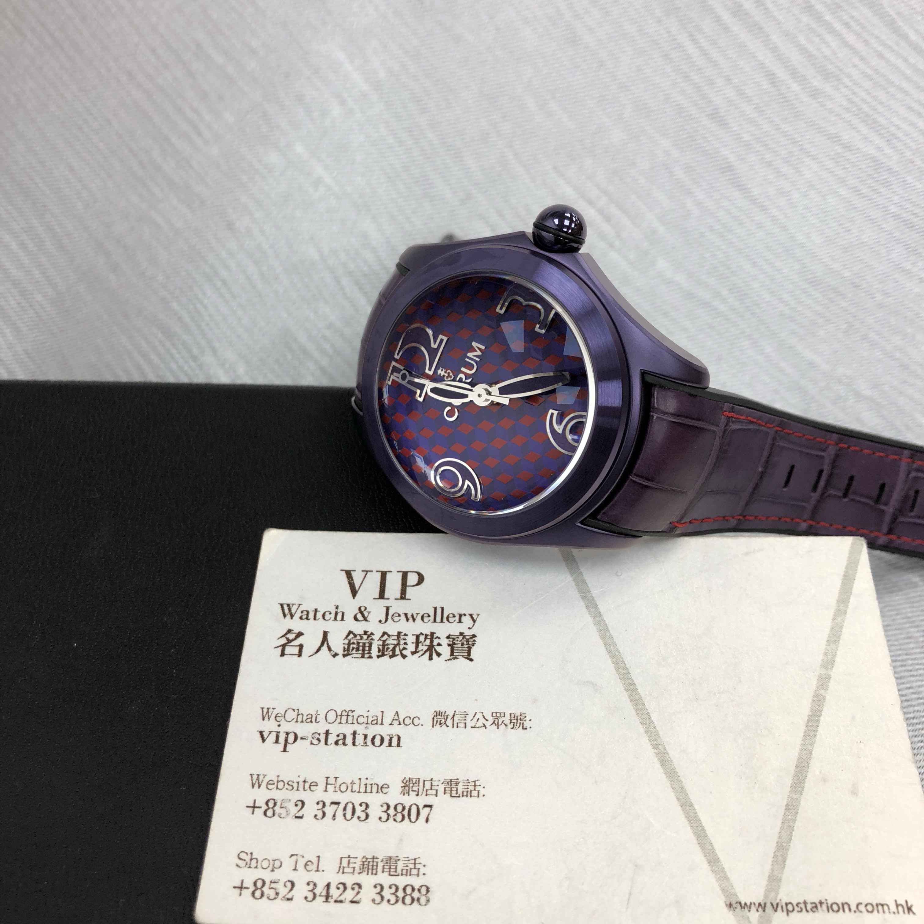 Corum 082.413.98/0210 VA02 Bubble Automatic Purple Dial Stainless Steel Replica Watch - Image 5