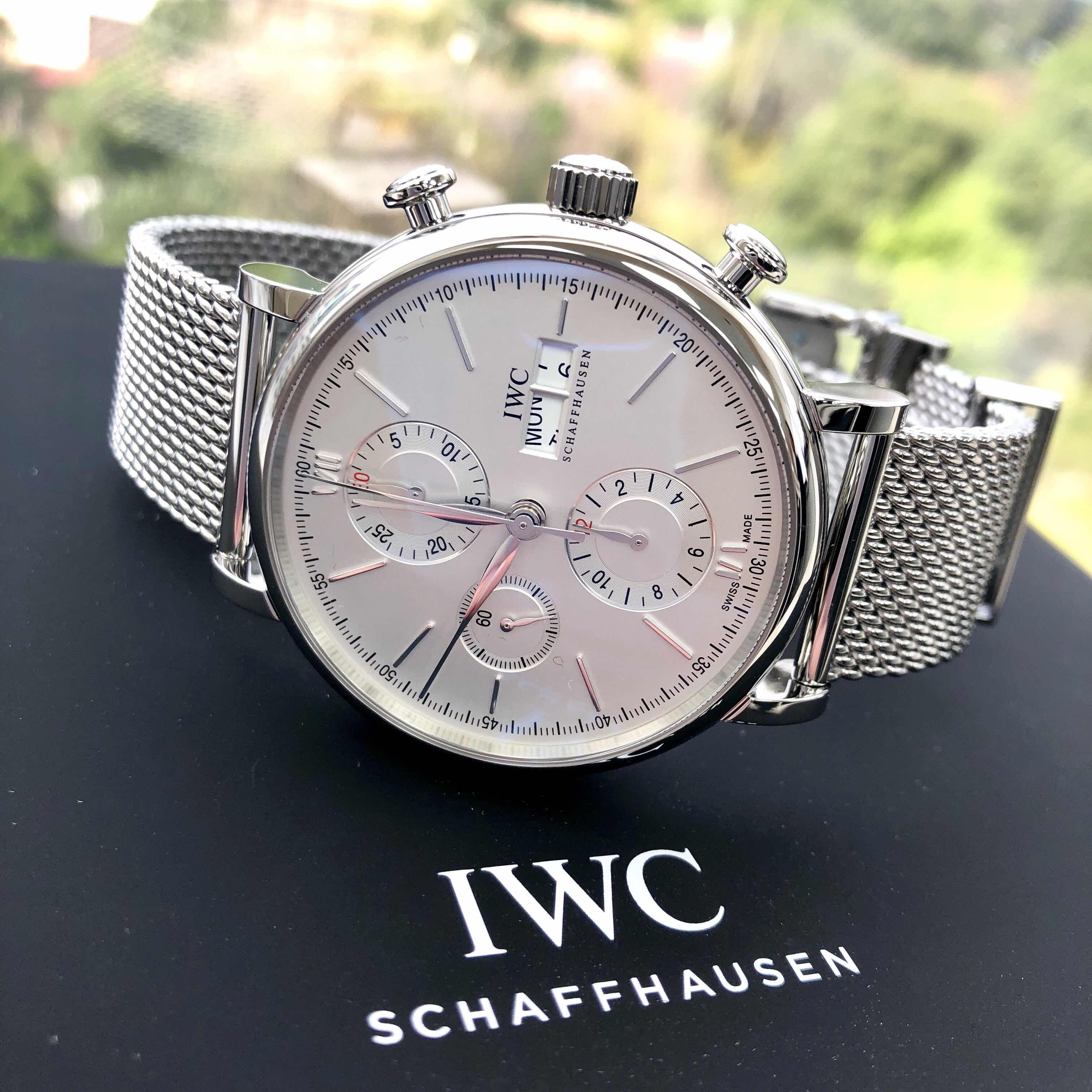IWC IW391009 Portofino Replica Watch, Automatic Movement, Silver Dial, 42mm Steel Case - Image 4