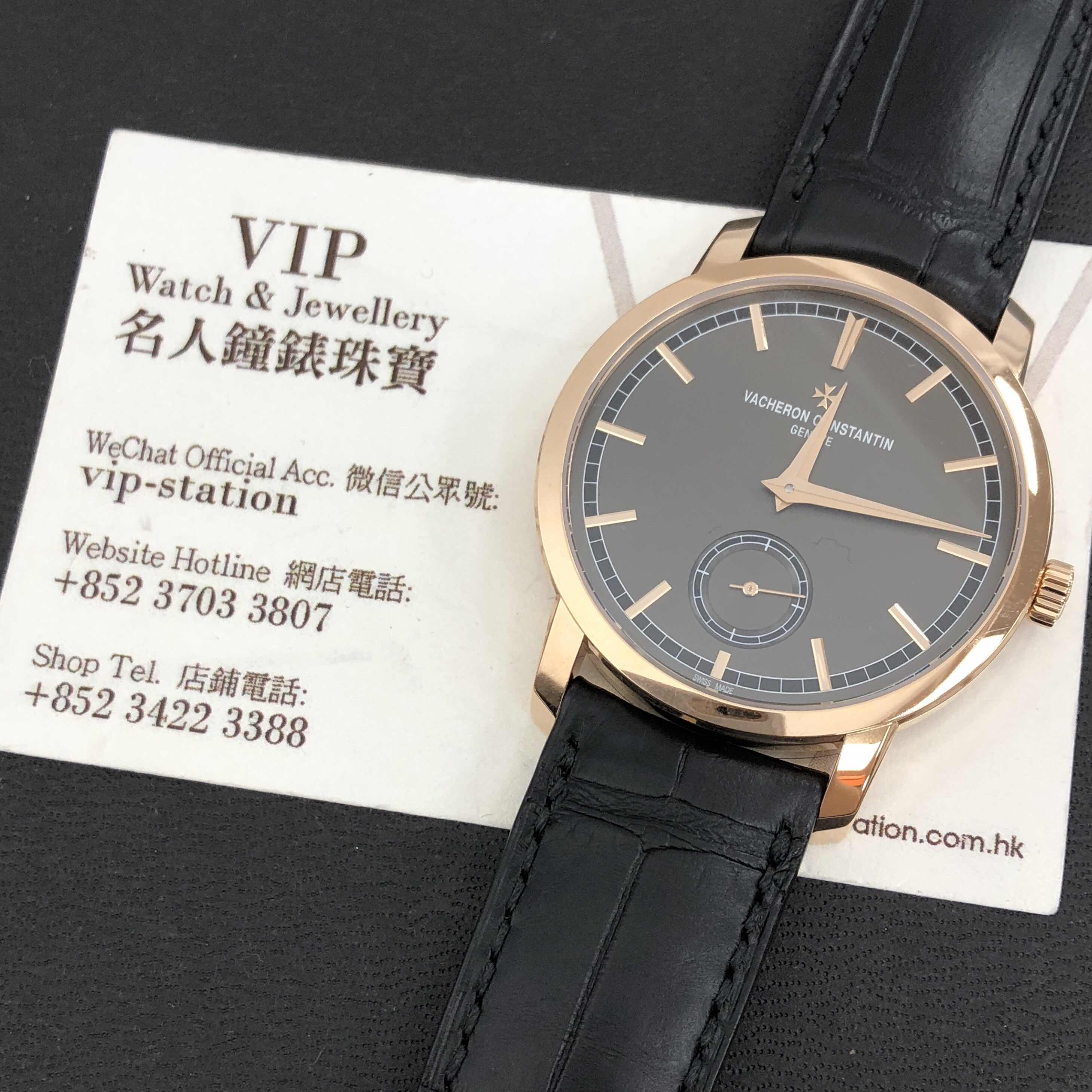 Vacheron Constantin 82172/000R-B402 Traditionnelle Replica Watch, Manual Wind, Gray Dial, Rose Gold - Image 5