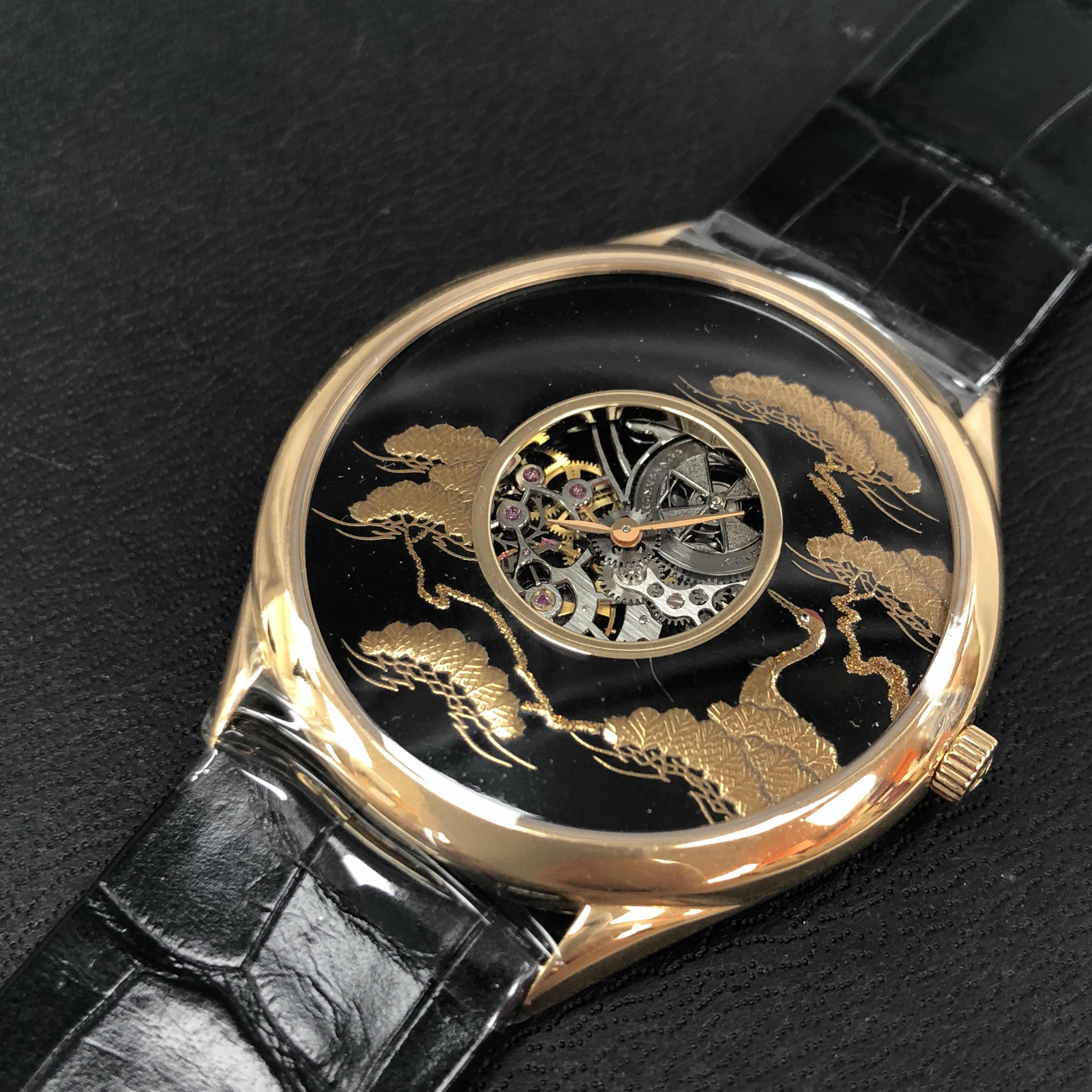 Vacheron Constantin METIERS DART 33222/000R-9506 Replica Watch, Manual Wind, Black Dial, Rose Gold - Image 5