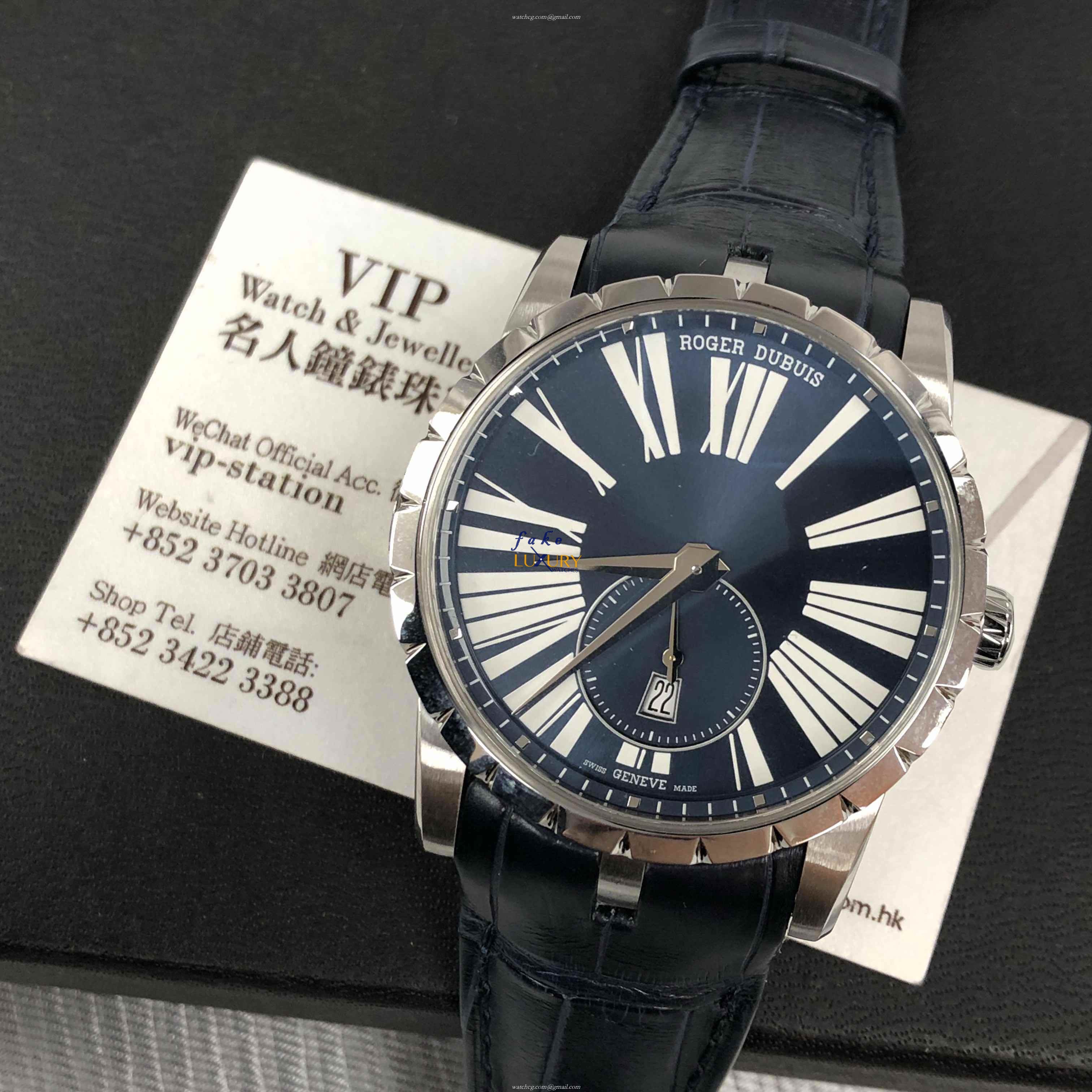 Roger Dubuis Excalibur RDDBEX0535 - Replica Watch - Blue Dial - Automatic - Steel Case - Image 5