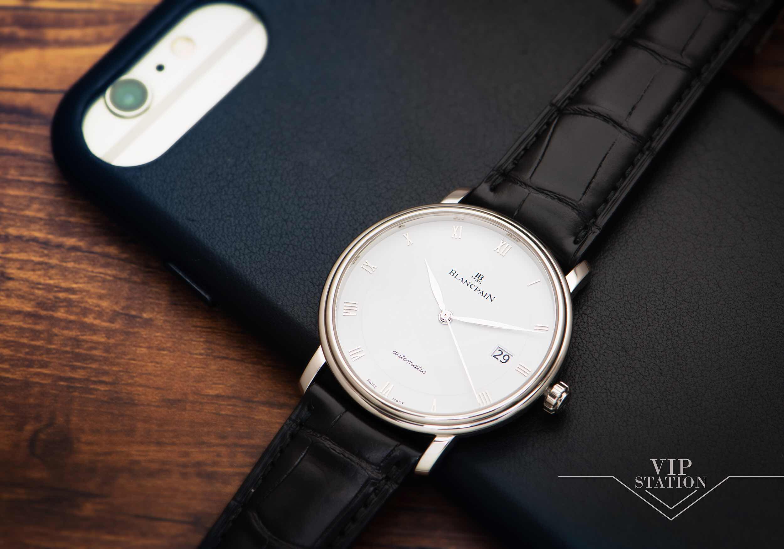 Blancpain Villeret 6223-1127-55B Replica Watch, White Dial, Steel Case, Automatic Movement - Image 5