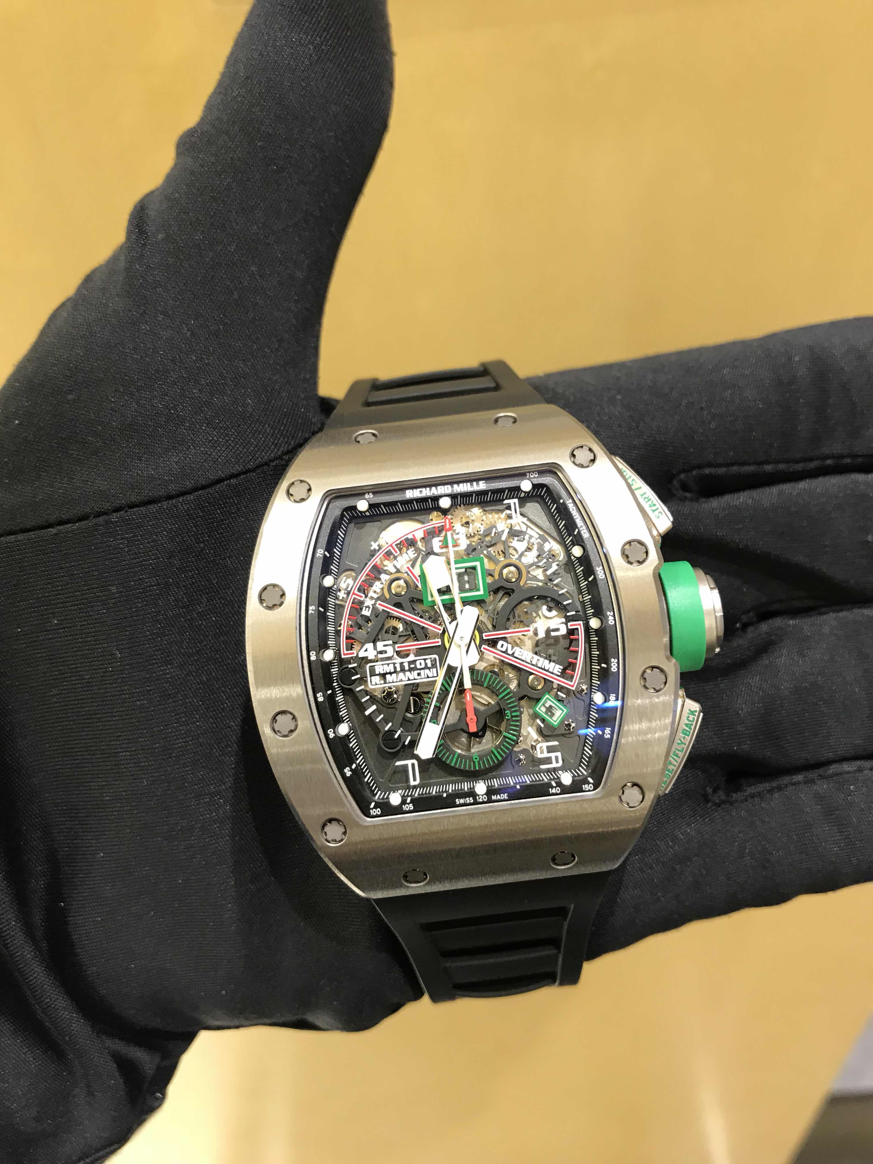 Richard Mille RM11-01 AN TI Automatic Titanium Silver Dial | RM11-01 AN TI | Automatic | Titanium - Image 5