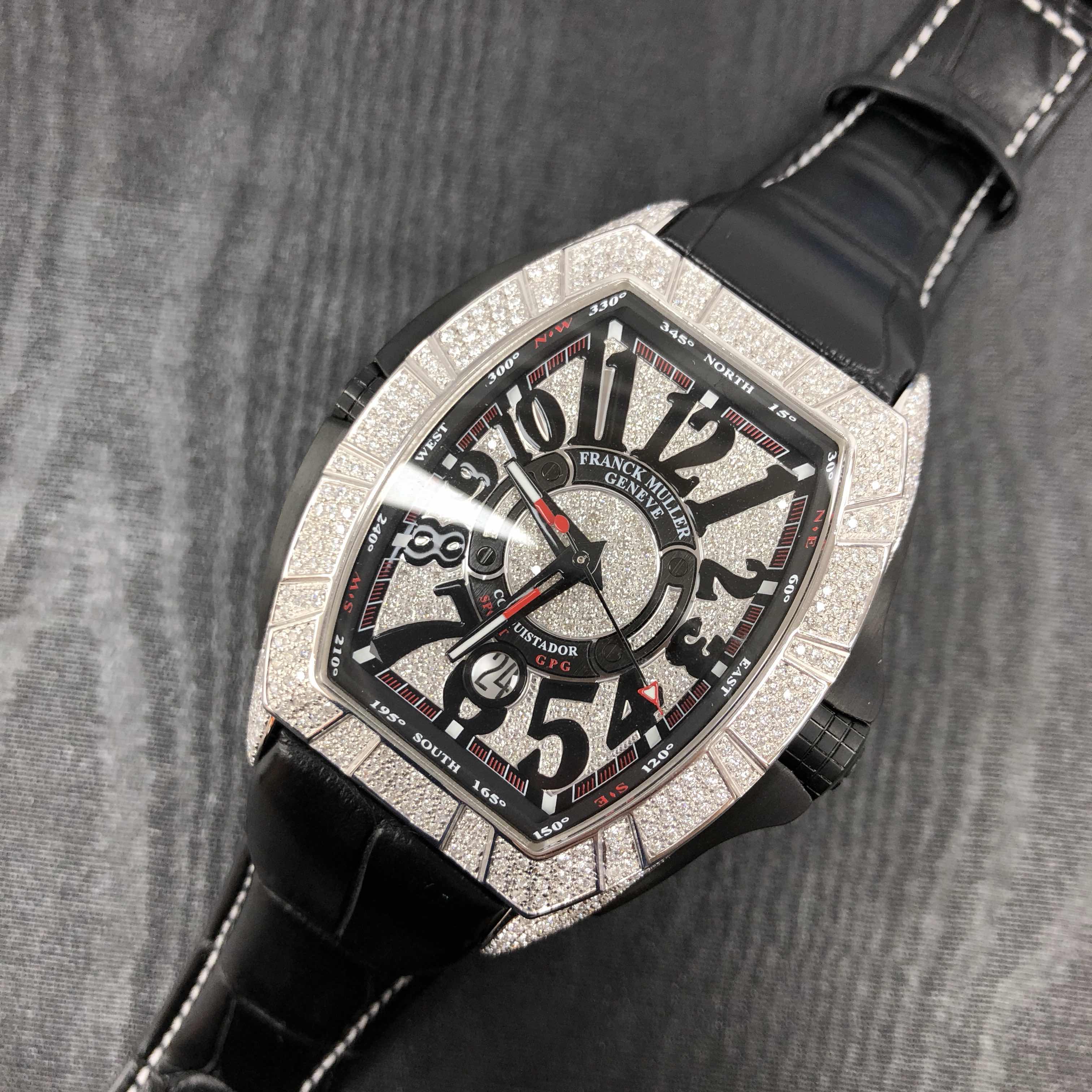 Franck Muller 8900 SC DT GPG FULL D CD TT.NR.AC - Automatic - White Dial - 18kt White Gold & - Image 5