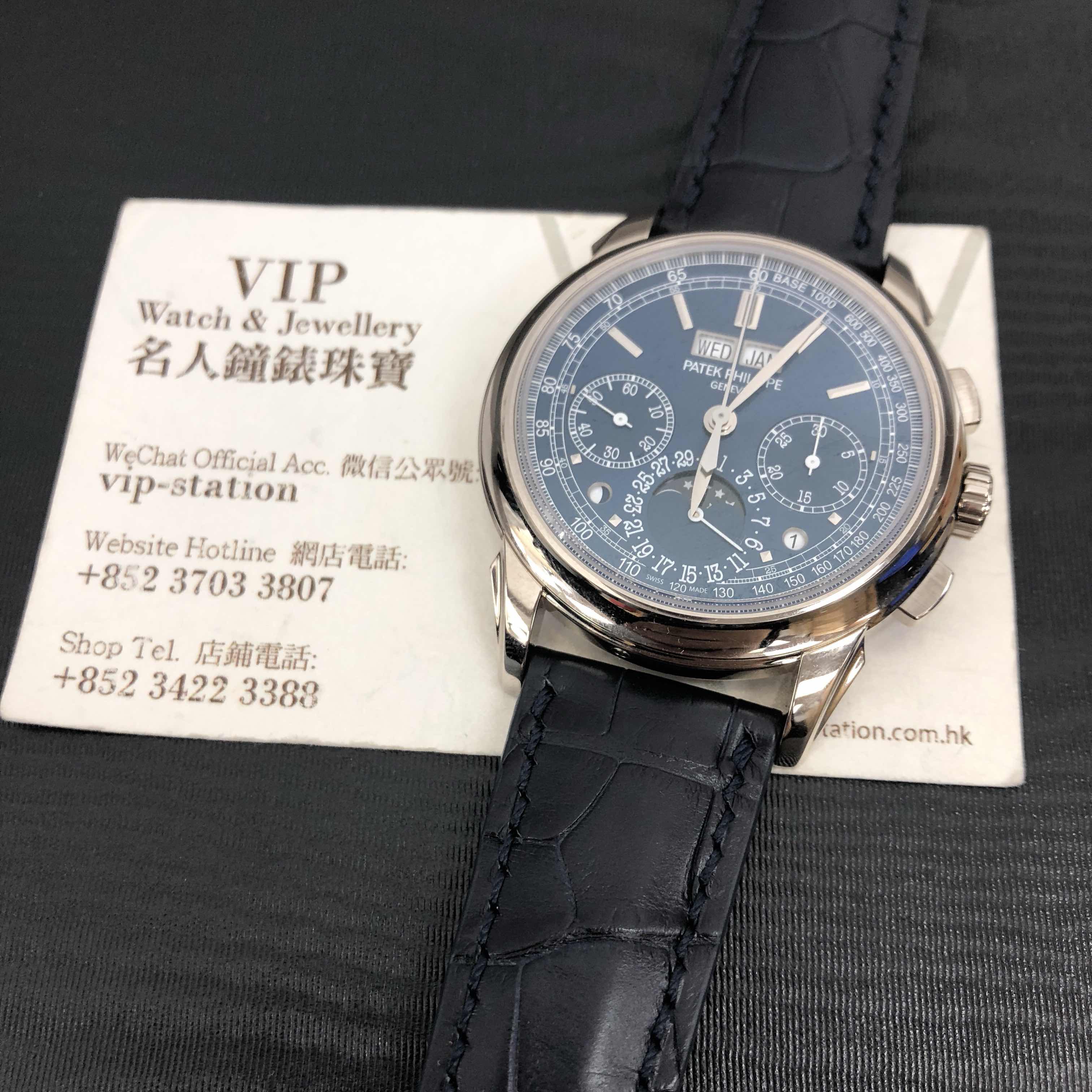 5270G-019 - Patek Philippe Grand Complications Replica Watch - Manual Wind Blue Dial - Image 5