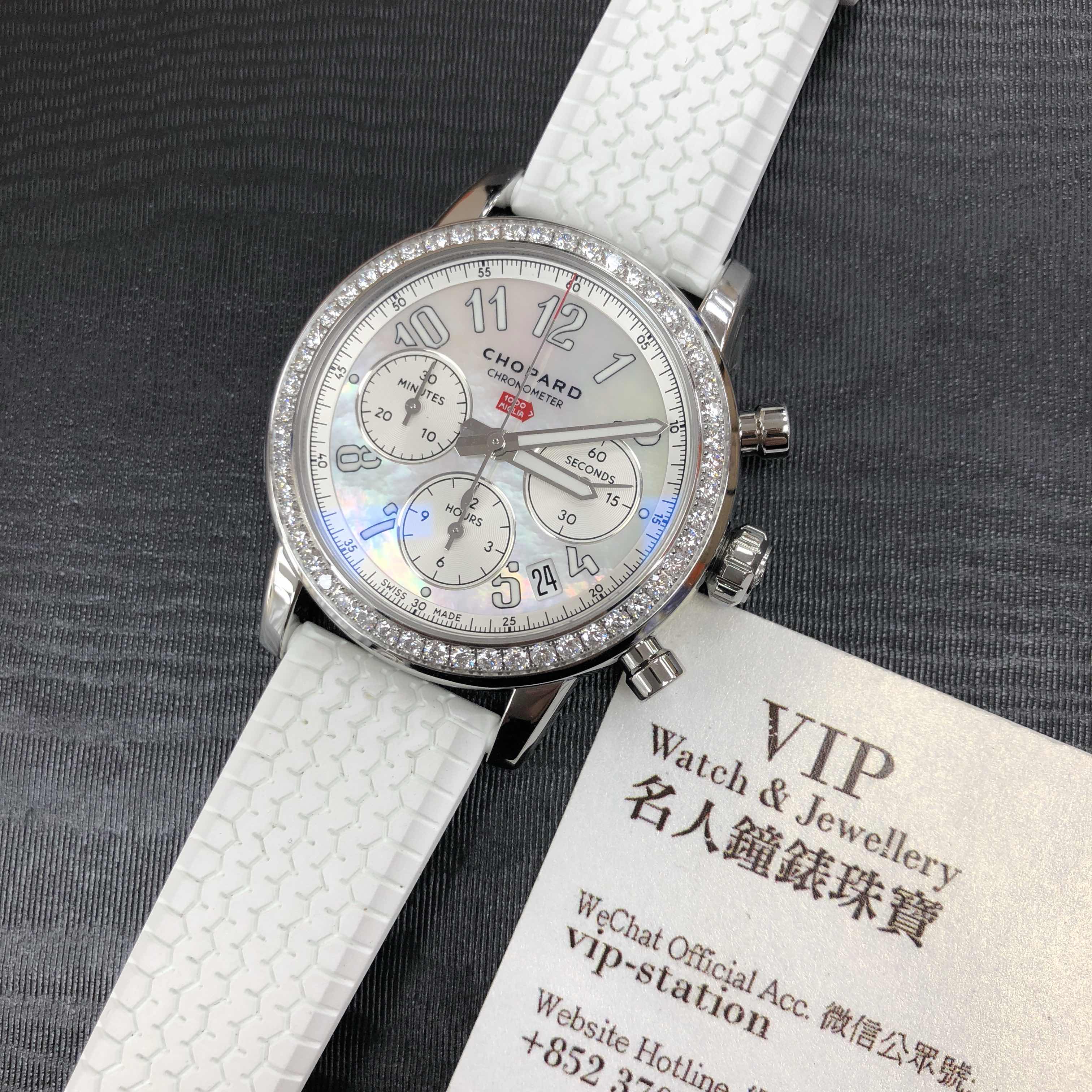 Chopard 178588-3001 CLASSIC CHRONOGRAPH - Automatic - Stainless Steel - Replica Watch - 39mm - Image 5