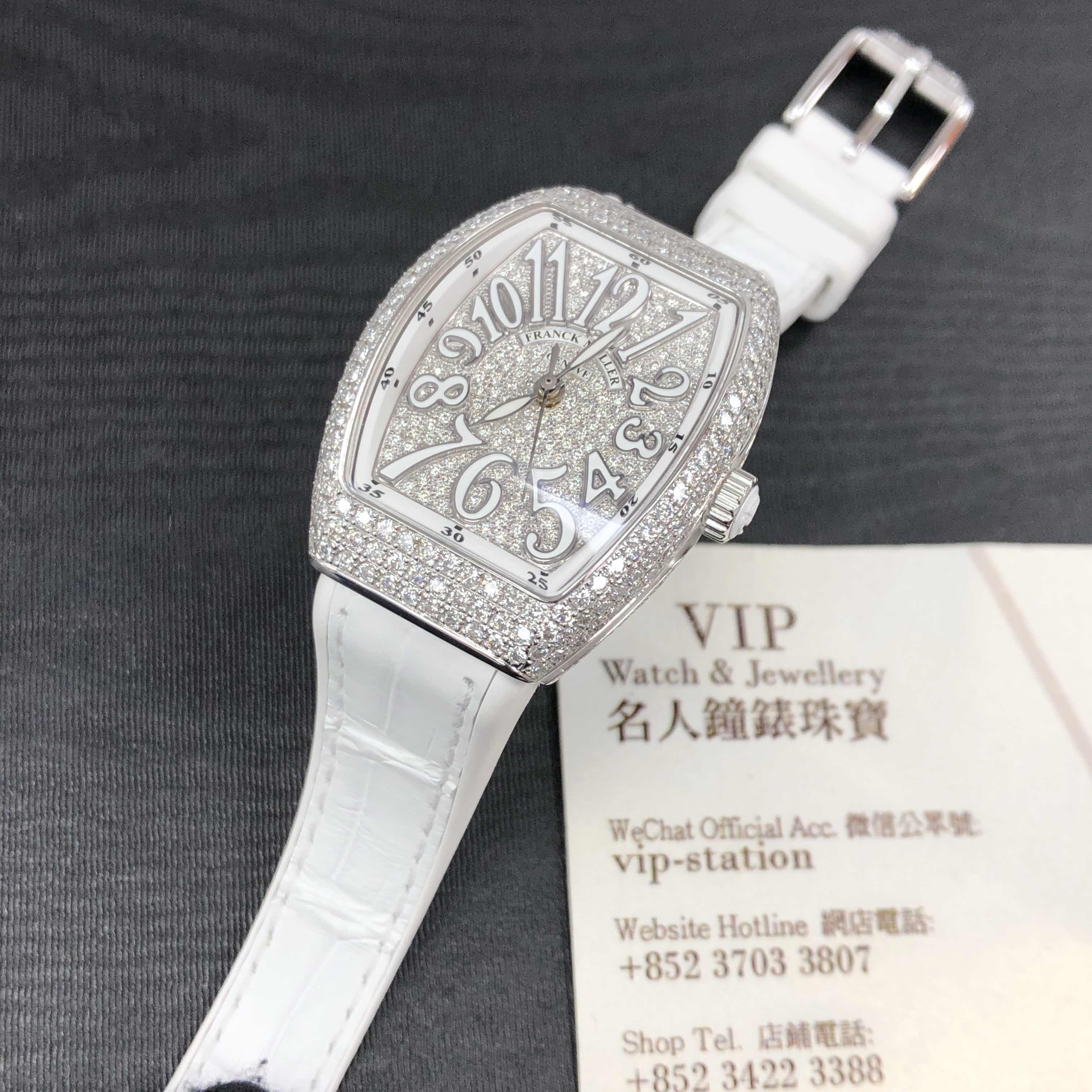 Franck Muller V 29 SC AT FO D CD AC.BL VANGUARD Auto Replica Watch - Swiss Movement, Silver Dial - Image 5
