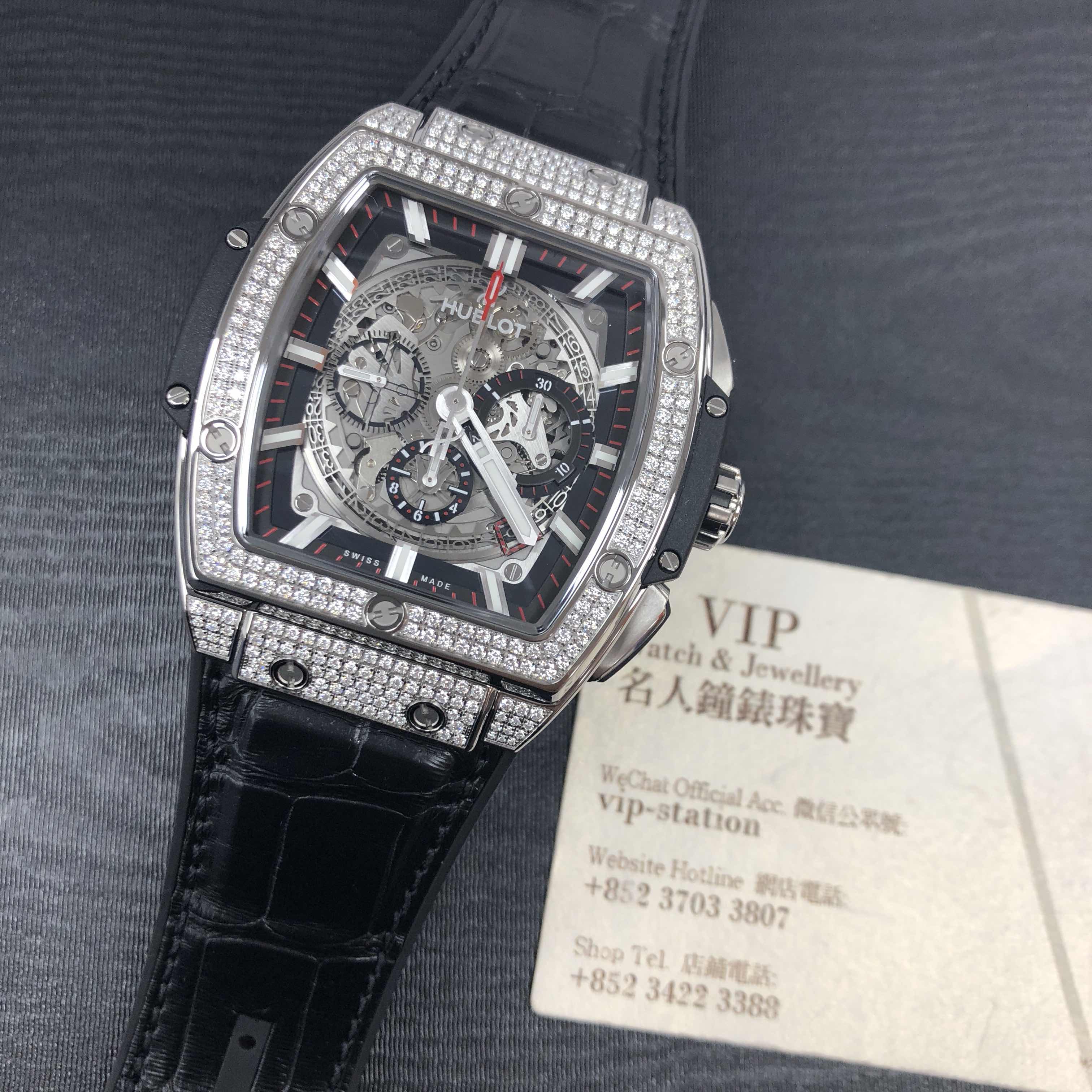 Hublot 601.NX.0173.LR.1704 Automatic Titanium Replica Watch, Gray Dial, Black Rubber Strap - Image 5