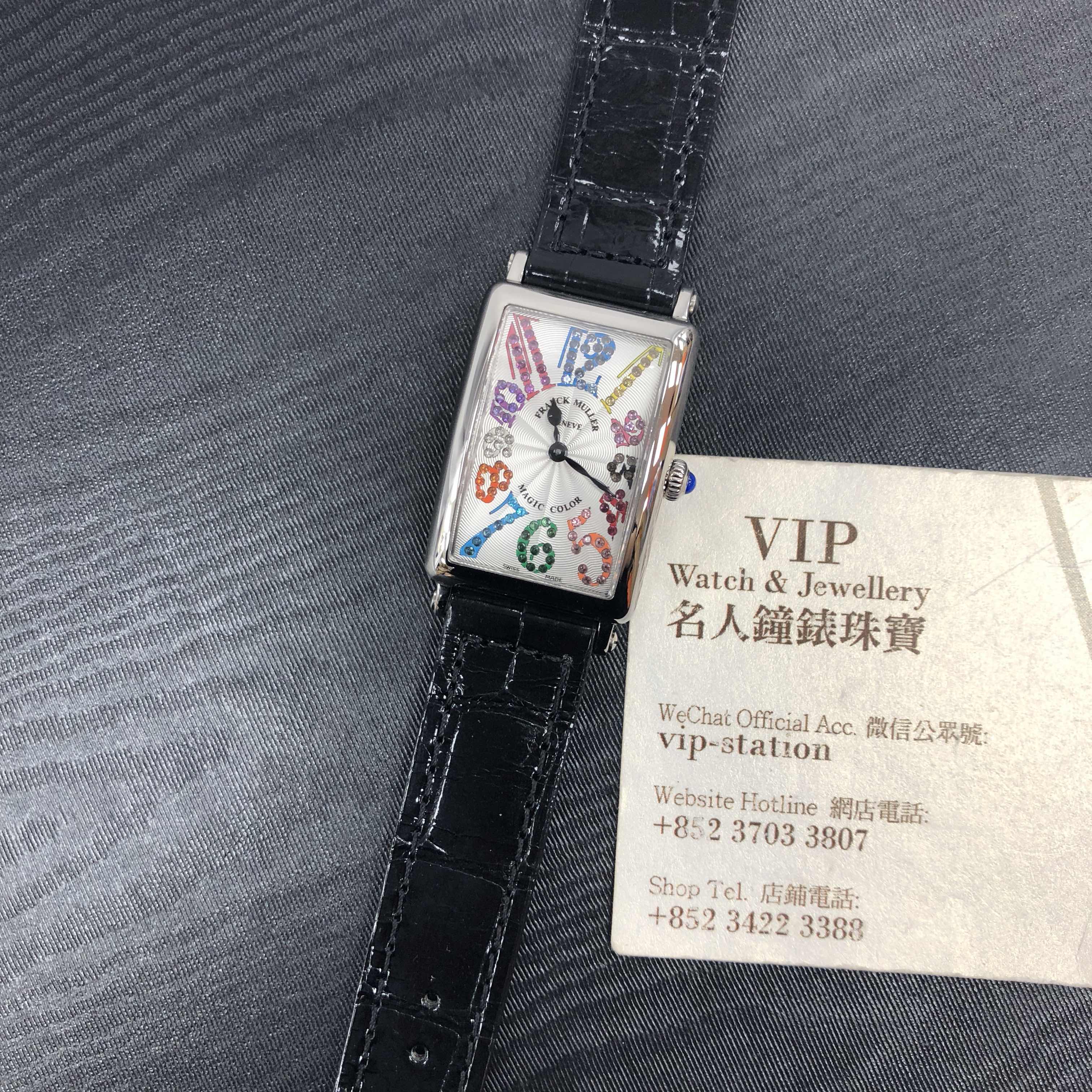 Franck Muller 902 QZ MAG COL AC - Replica Watch - Quartz - Steel Case - White Dial - Black - Image 5