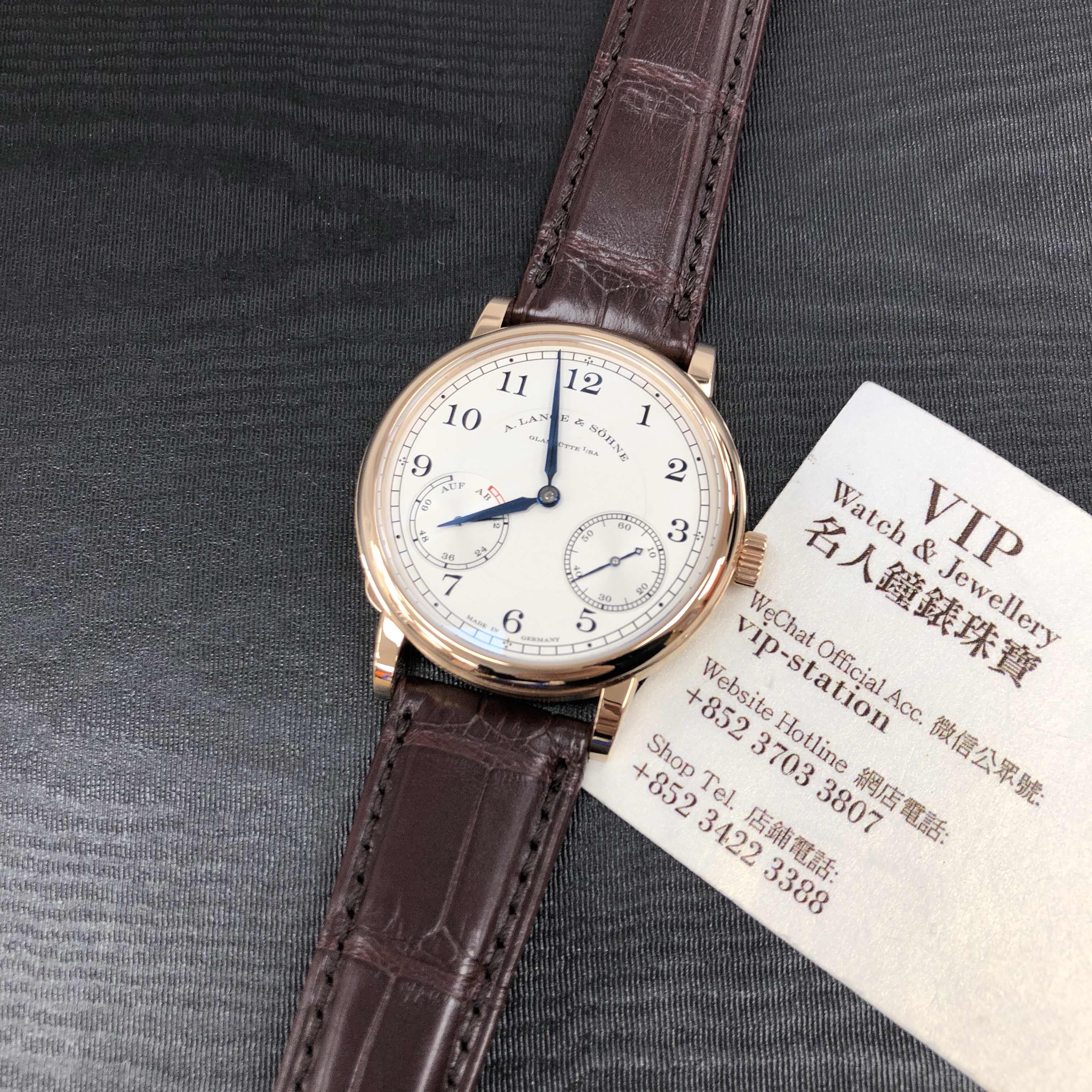 234.047 - A Lange & Sohne 1815 Replica Watch with Manual Wind in Rose Gold - Image 4