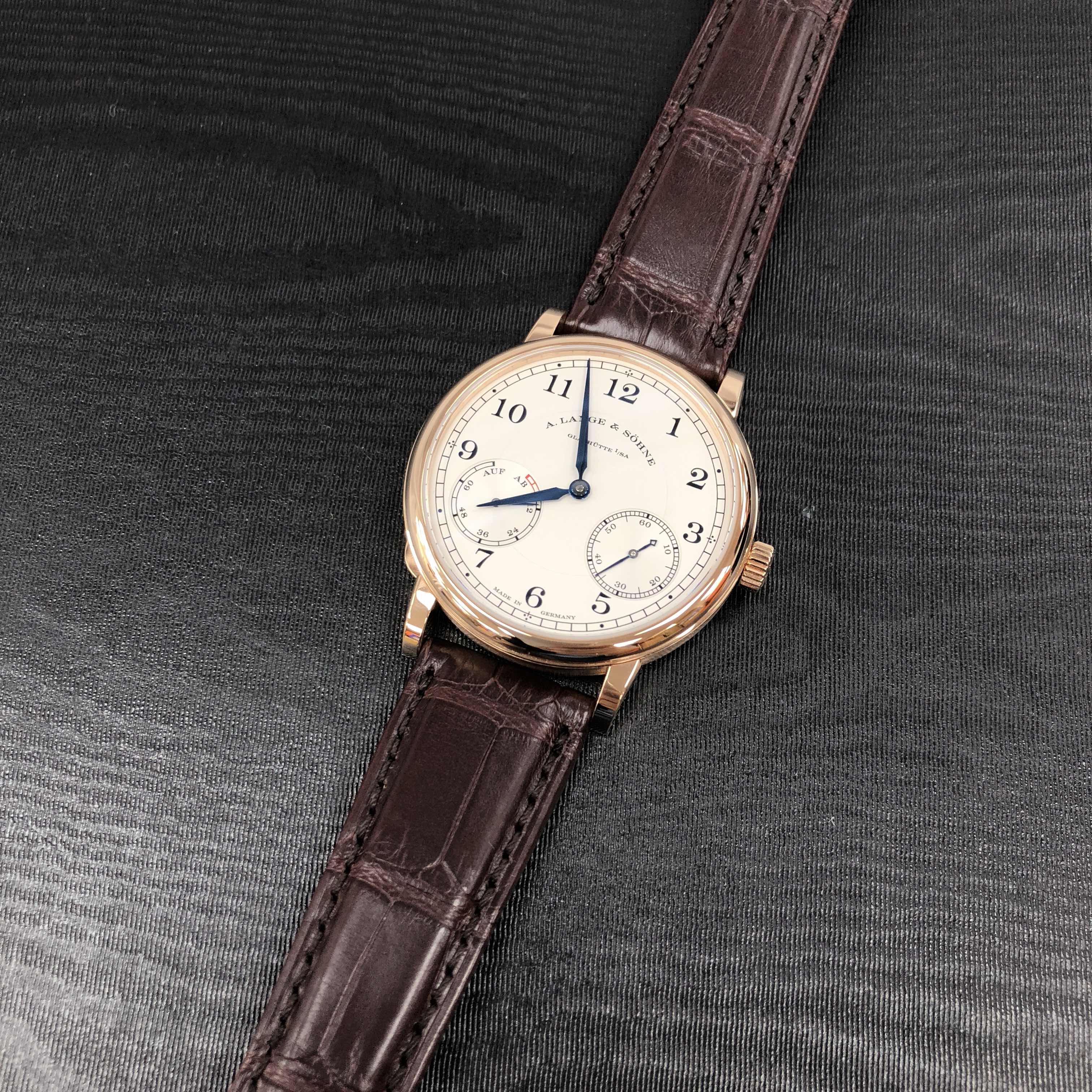 234.047 - A Lange & Sohne 1815 Replica Watch with Manual Wind in Rose Gold - Image 5