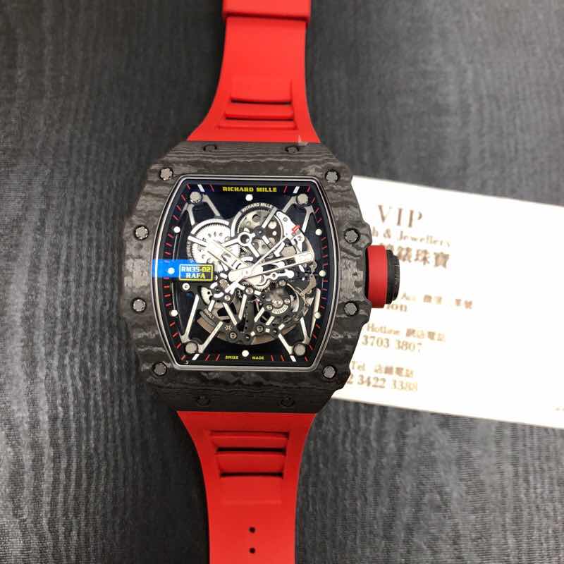 Richard Mille RM35-02 CA Automatic Titanium Red Rubber | 15202ST.OO.1240ST.01 | Automatic - Image 5