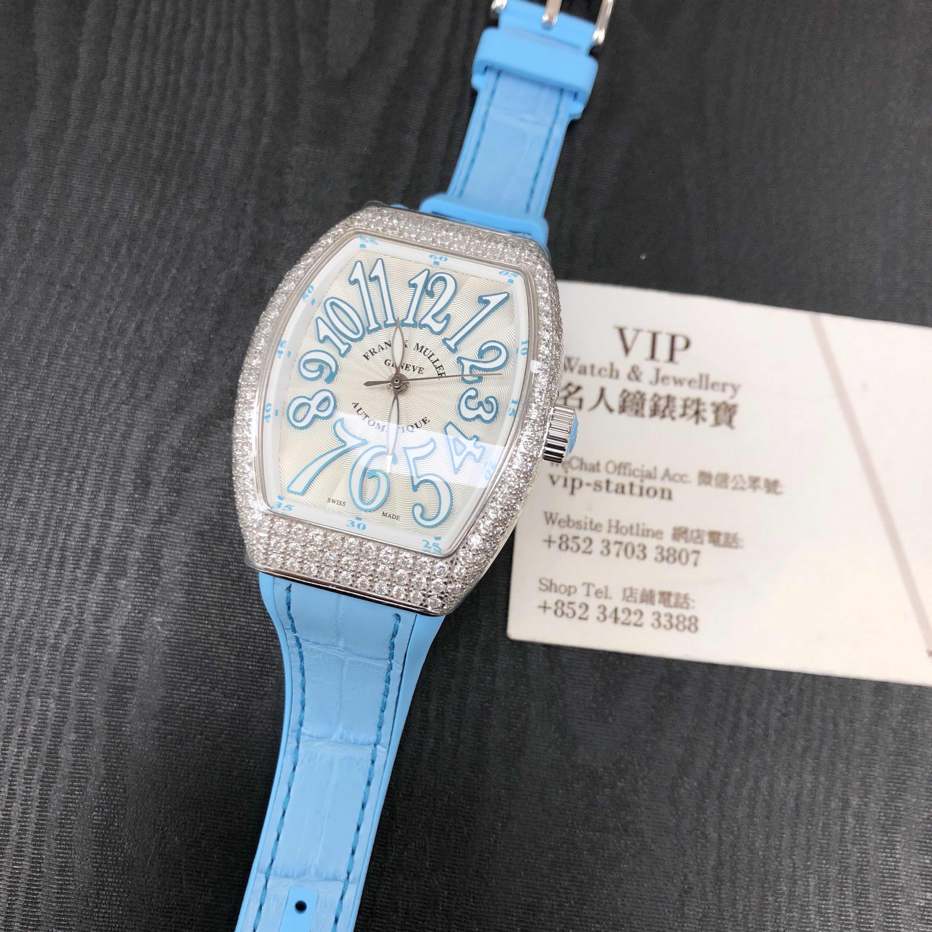 Franck Muller V 35 SC AT FO D AC.BL VANGUARD Automatic Steel White Dial Replica Watch - Image 5