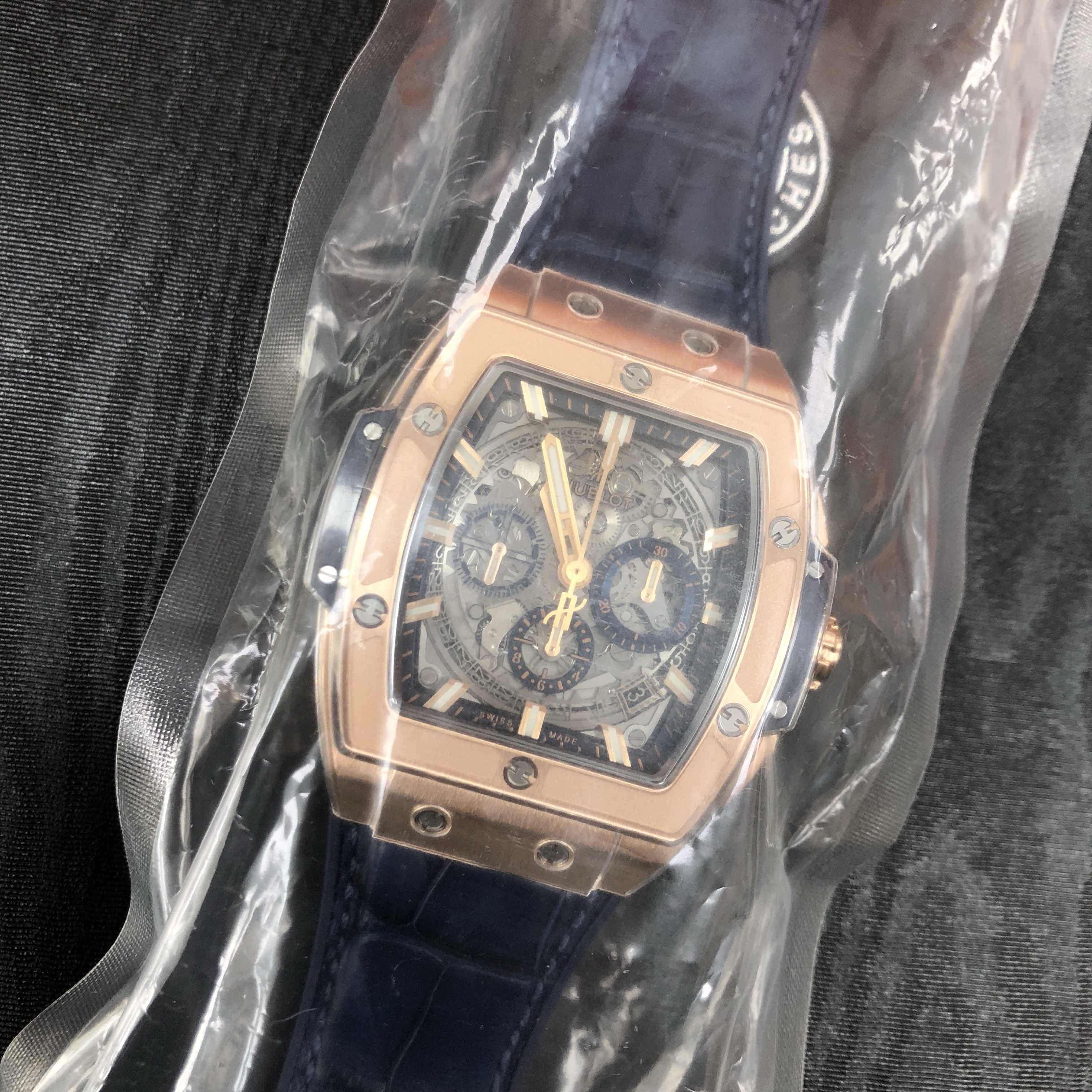 Hublot 641.OX.7180.LR BIG BANG Automatic 18kt Rose Gold Ceramic Bezel Replica Watch - Image 5