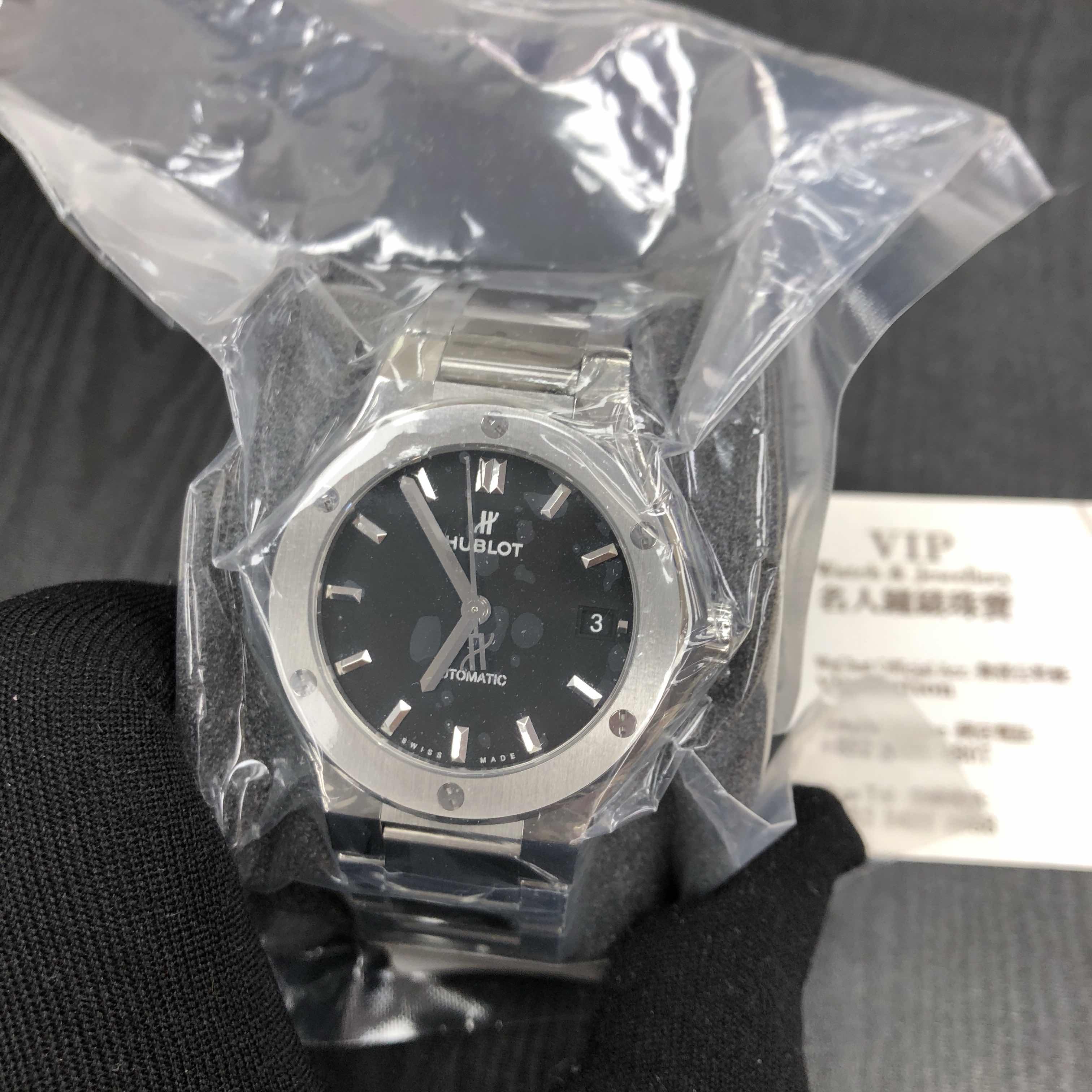 Hublot 568.NX.1170.NX CLASSIC FUSION Automatic Stainless Steel Replica Watch, Black Dial, Silver - Image 3