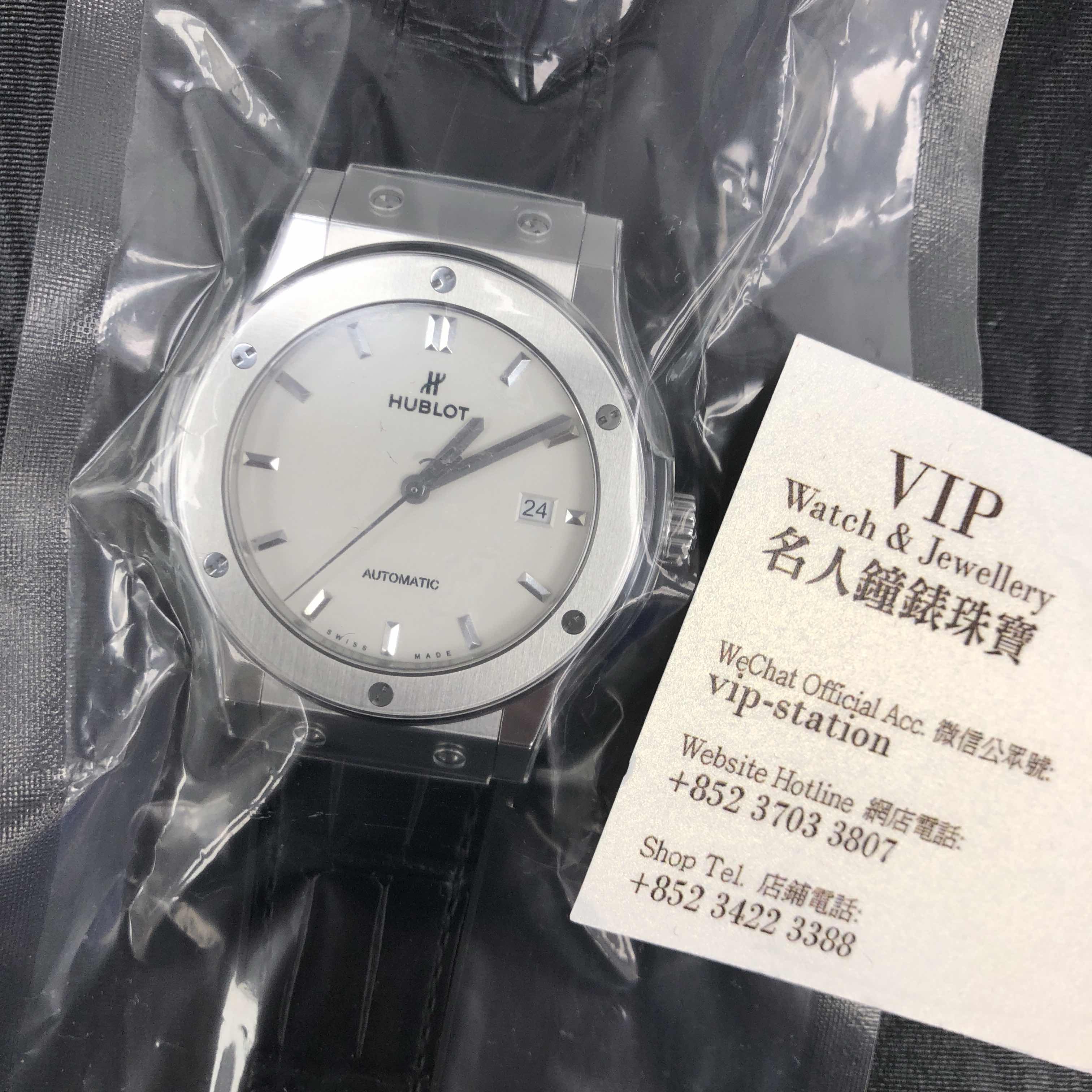 -542.NX.2611.LR Hublot Classic Fusion Automatic Replica Watch - Stainless Steel - White Dial - Image 5