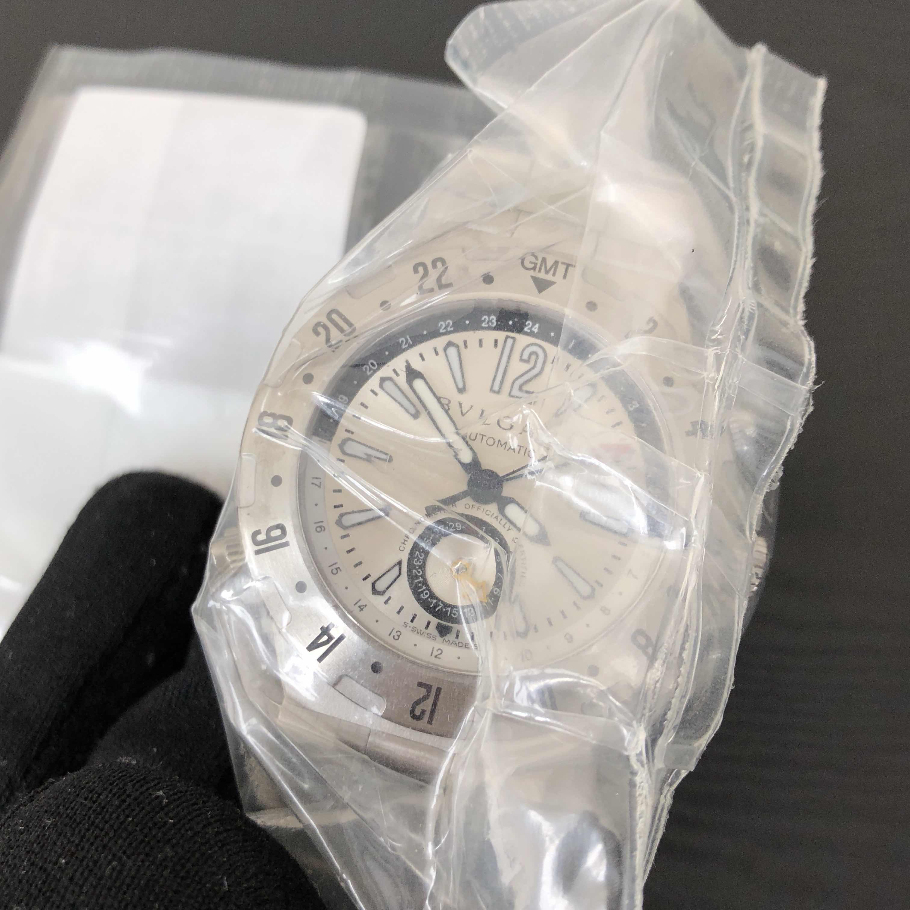 Bulgari GMT40C5SSD Diagono Professional Automatic Silver Dial Stainless Steel Replica Watch - Image 5