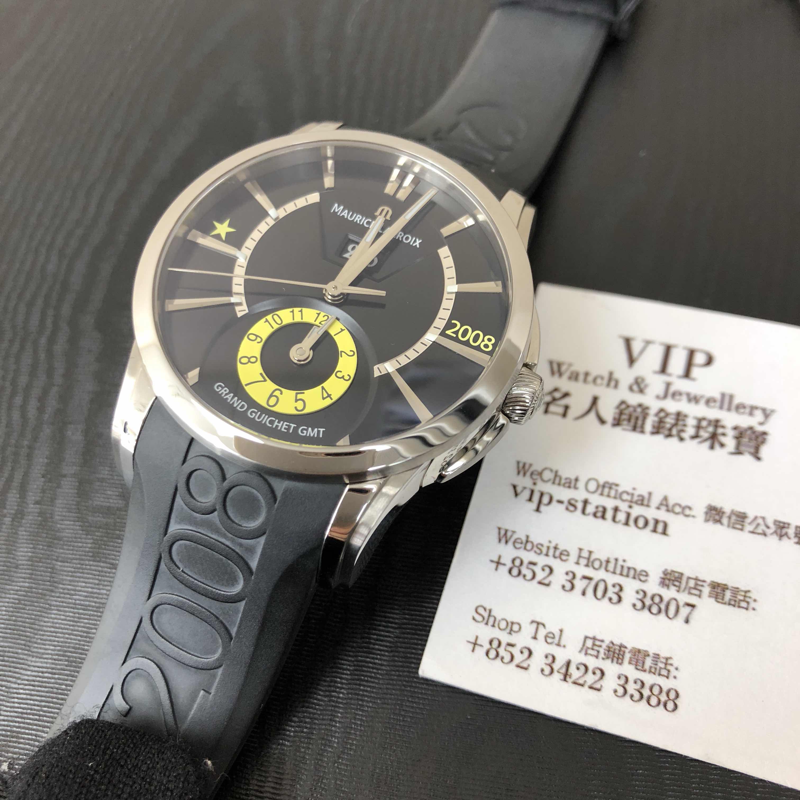Maurice Lacroix PT6238-SS001-330 Pontos Automatic Black Dial Stainless Steel Replica Watch - Image 5