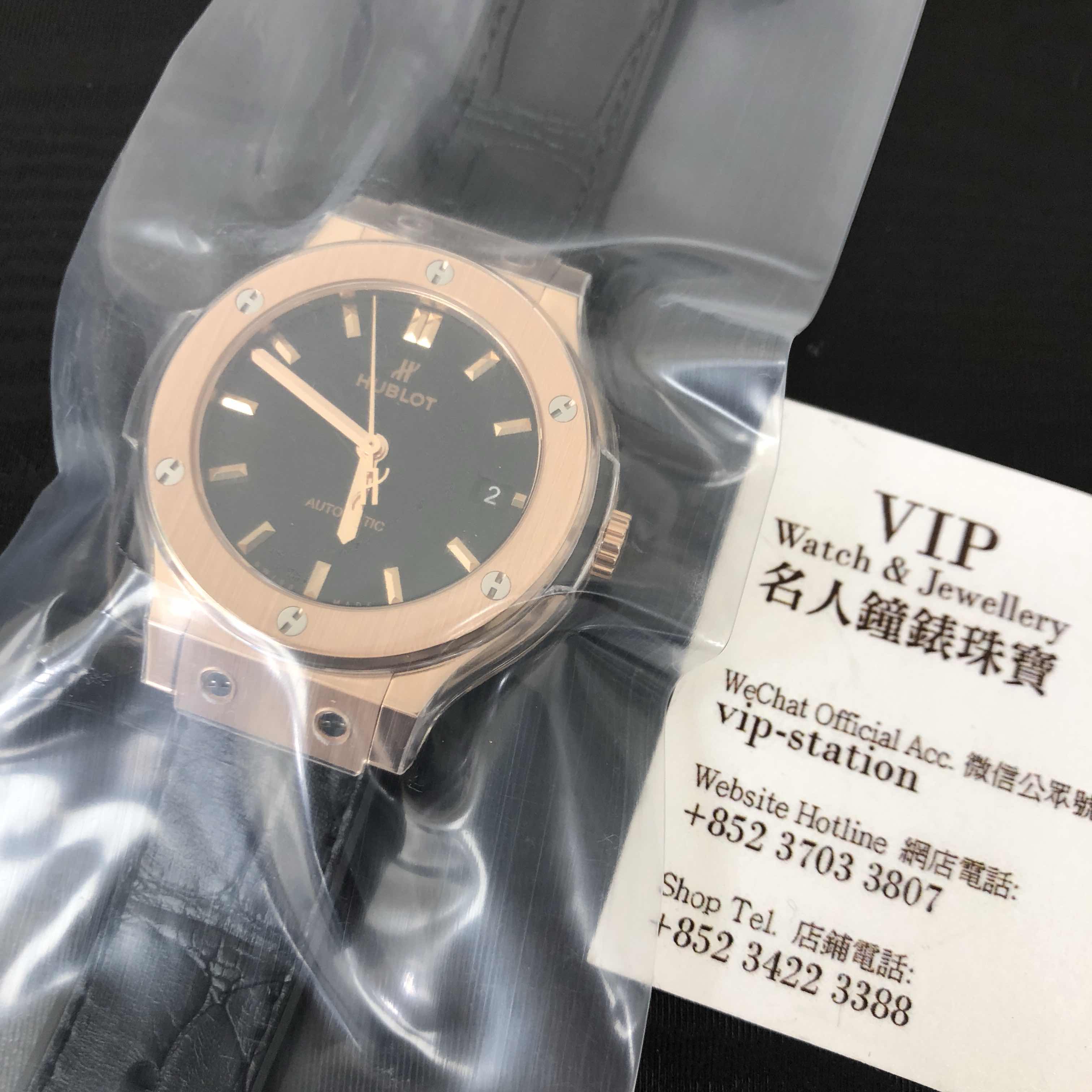 Hublot Classic Fusion 565.OX.1181.LR | Automatic | 18kt Rose Gold | Black Leather | Replica Watch - Image 5