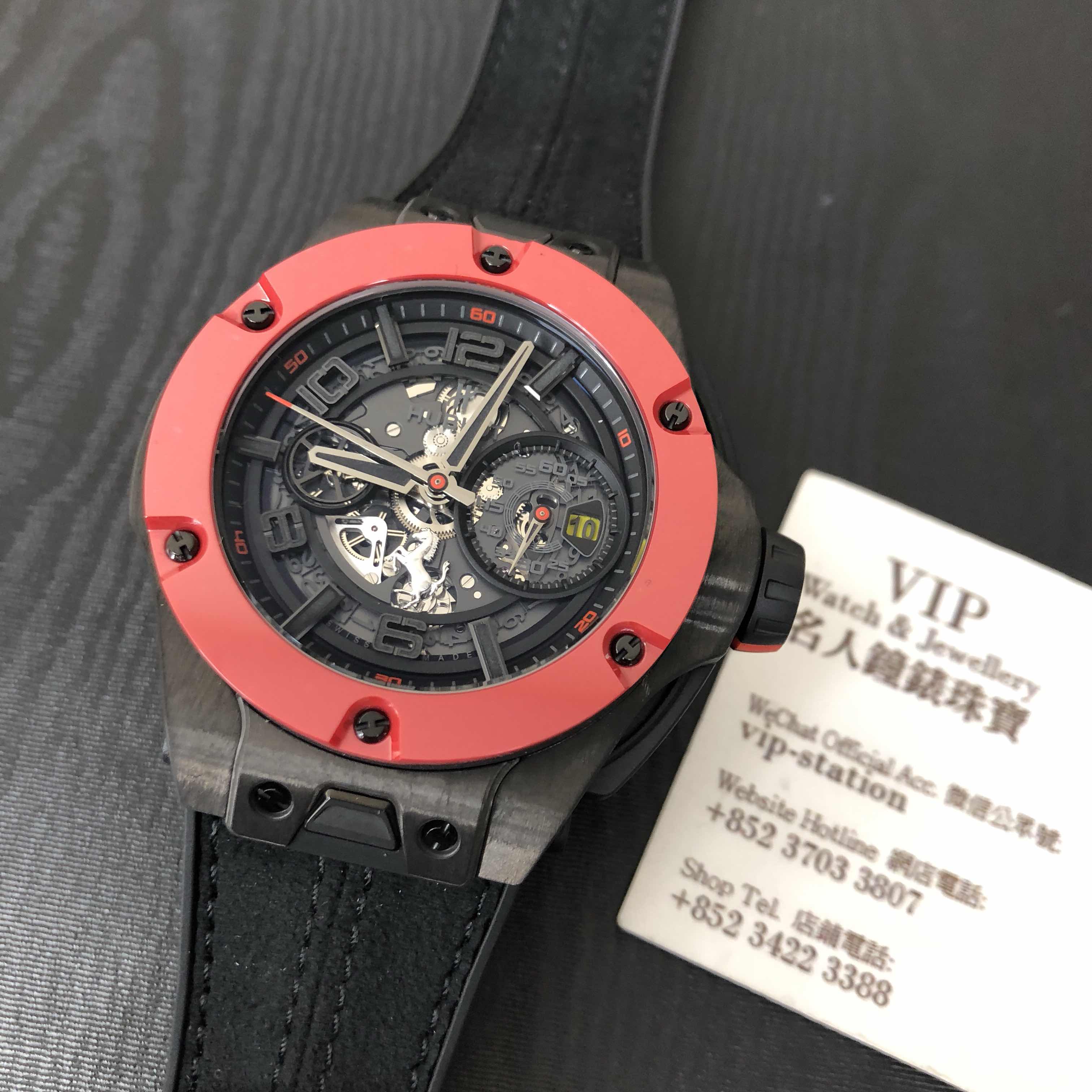 Hublot 402.QF.0110.WR BIG BANG Automatic Stainless Steel Replica Watch - Ceramic Bezel, Swiss - Image 4
